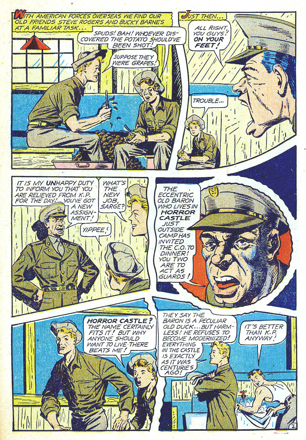 Read online Captain America Comics comic -  Issue #42 - 41
