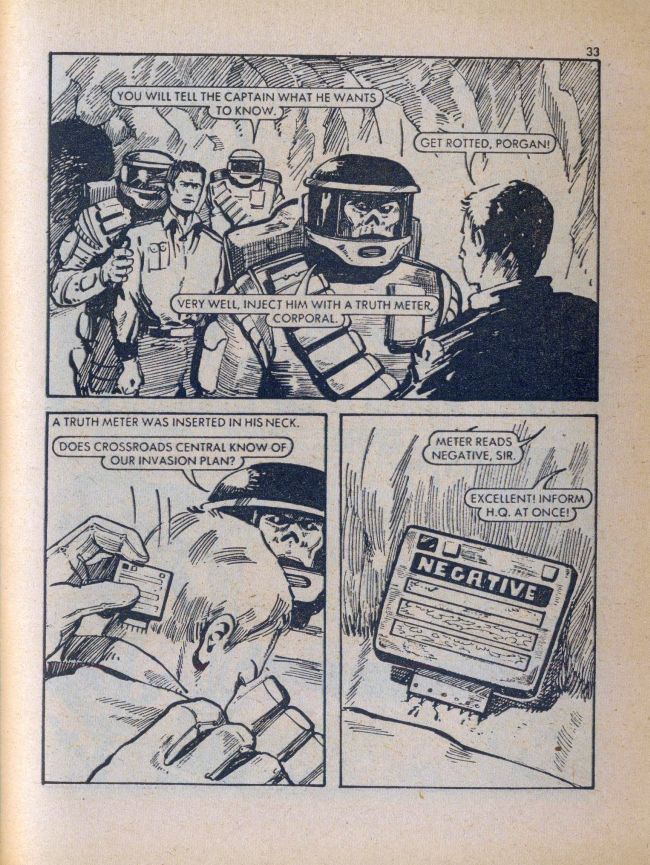 Read online Starblazer comic -  Issue #27 - 33