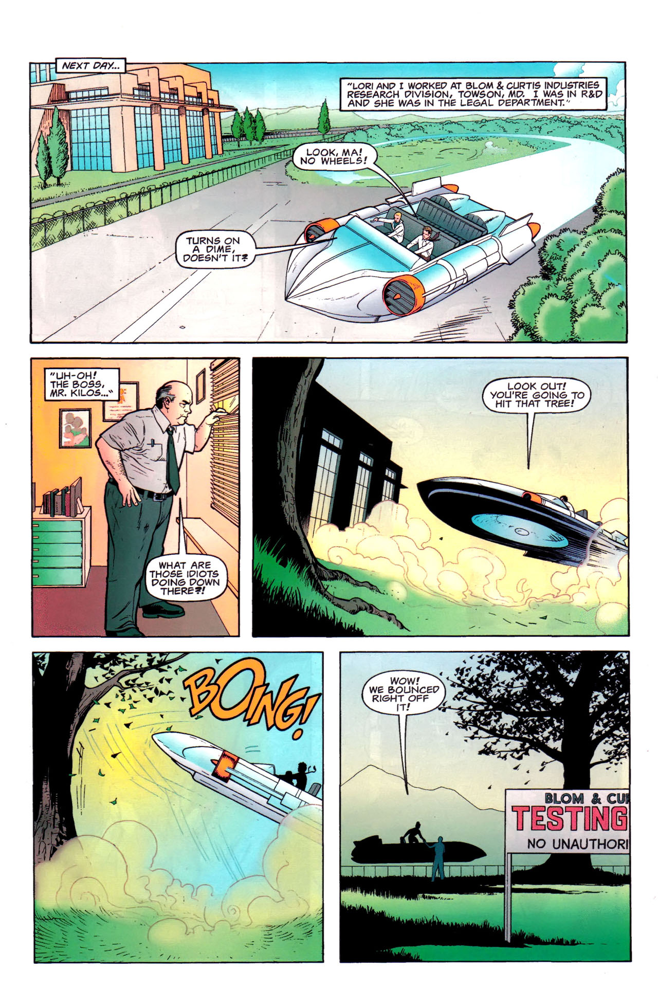 Read online Bob Burden's Original Mysterymen Comics comic -  Issue #2 - 7
