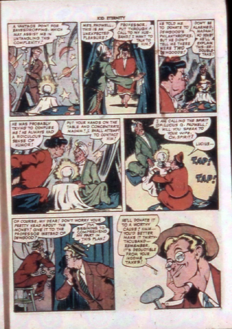 Read online Kid Eternity (1946) comic -  Issue #10 - 31