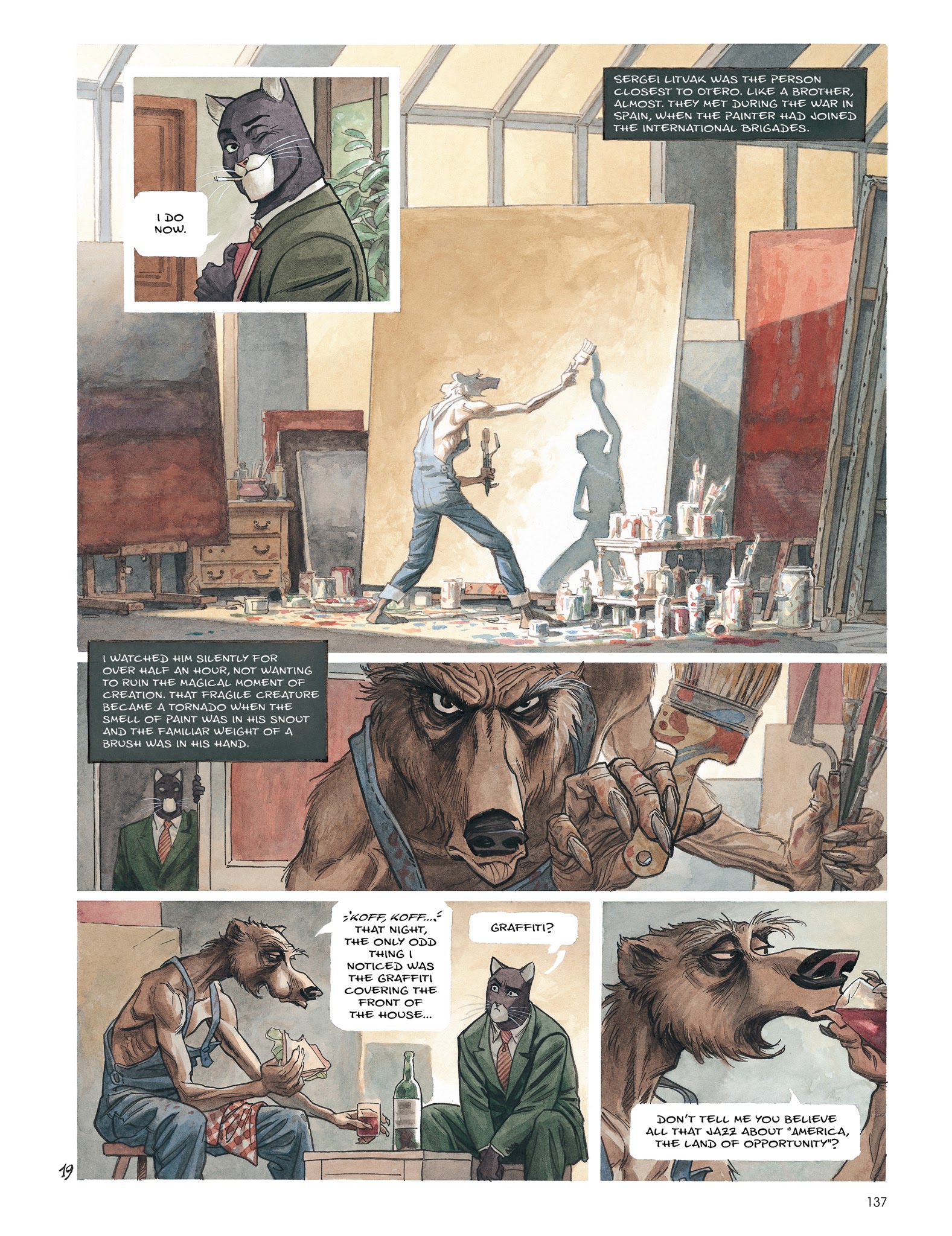 Read online Blacksad: The Collected Stories comic -  Issue # TPB (Part 2) - 39