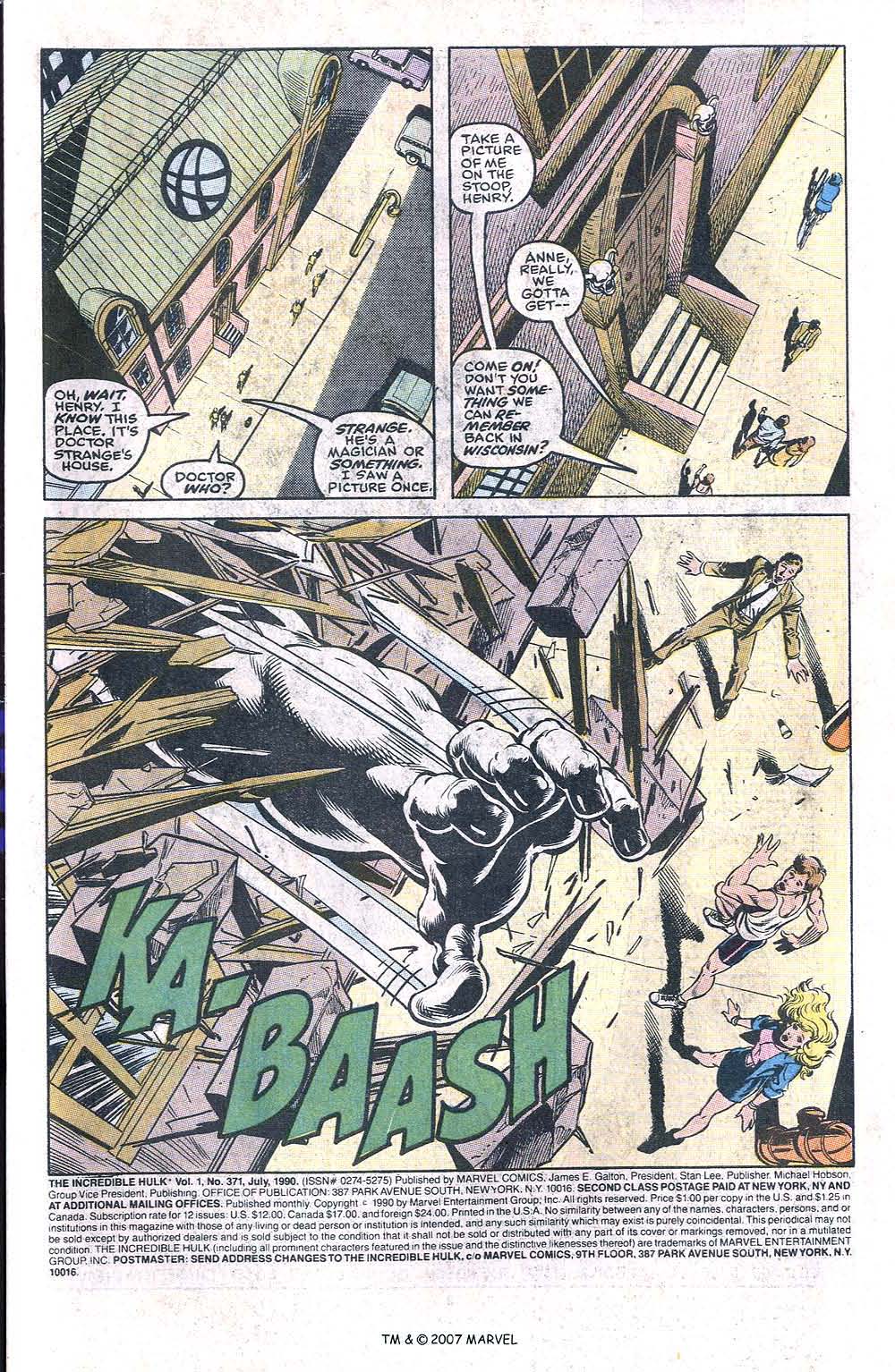 Read online The Incredible Hulk (1968) comic -  Issue #371 - 3