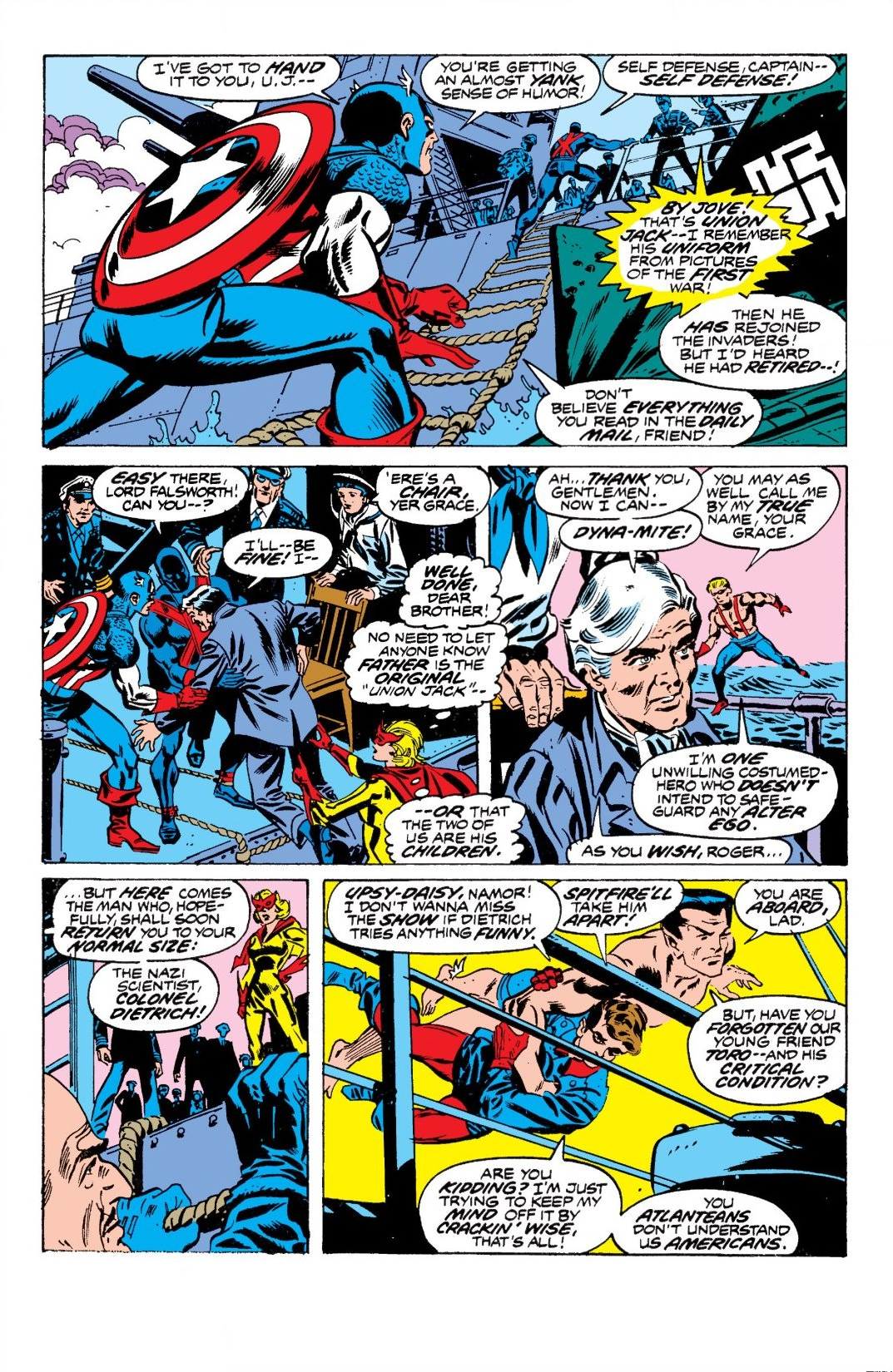 Read online The Invaders Classic comic -  Issue # TPB 1 (Part 5) - 24