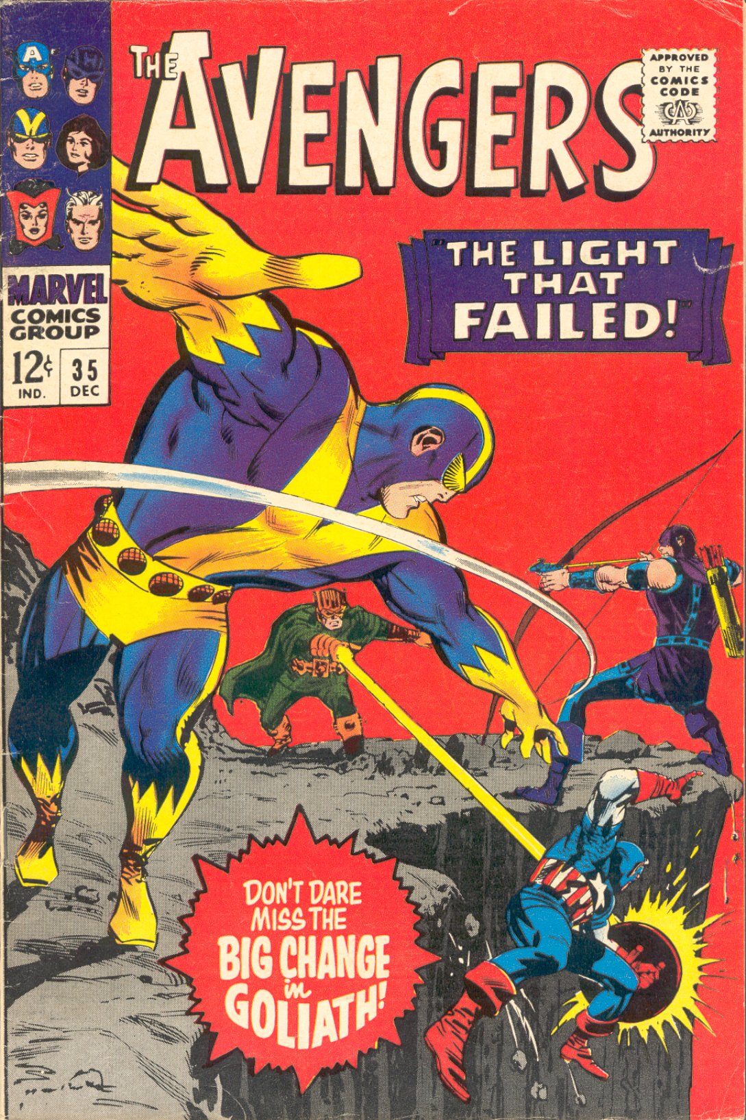 Read online The Avengers (1963) comic -  Issue #35 - 1