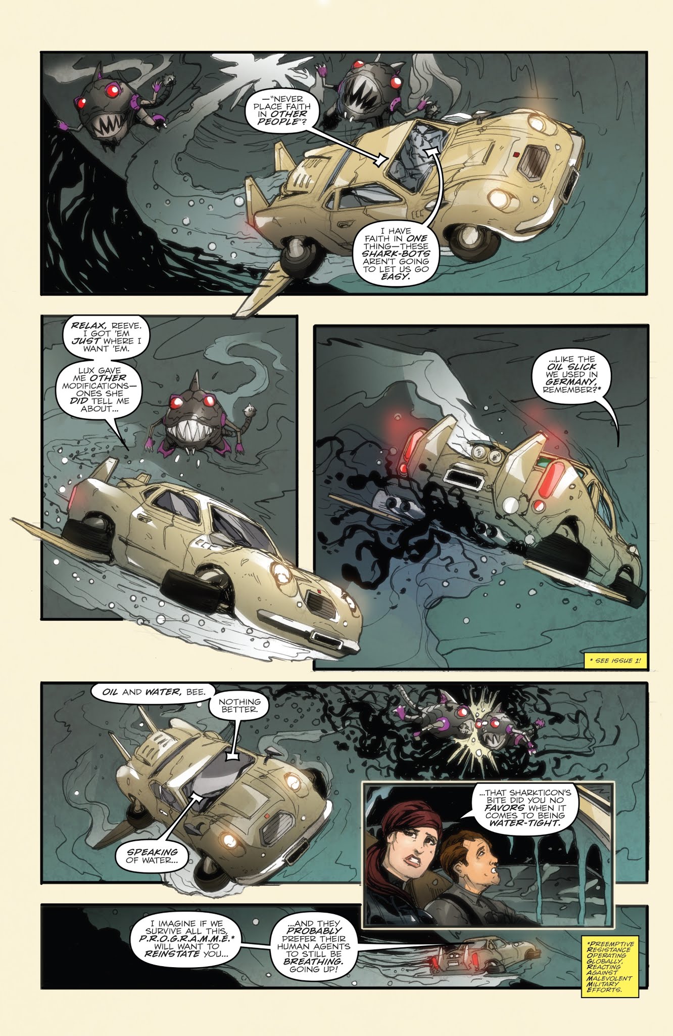 Read online Transformers: Bumblebee Movie Prequel comic -  Issue #4 - 7