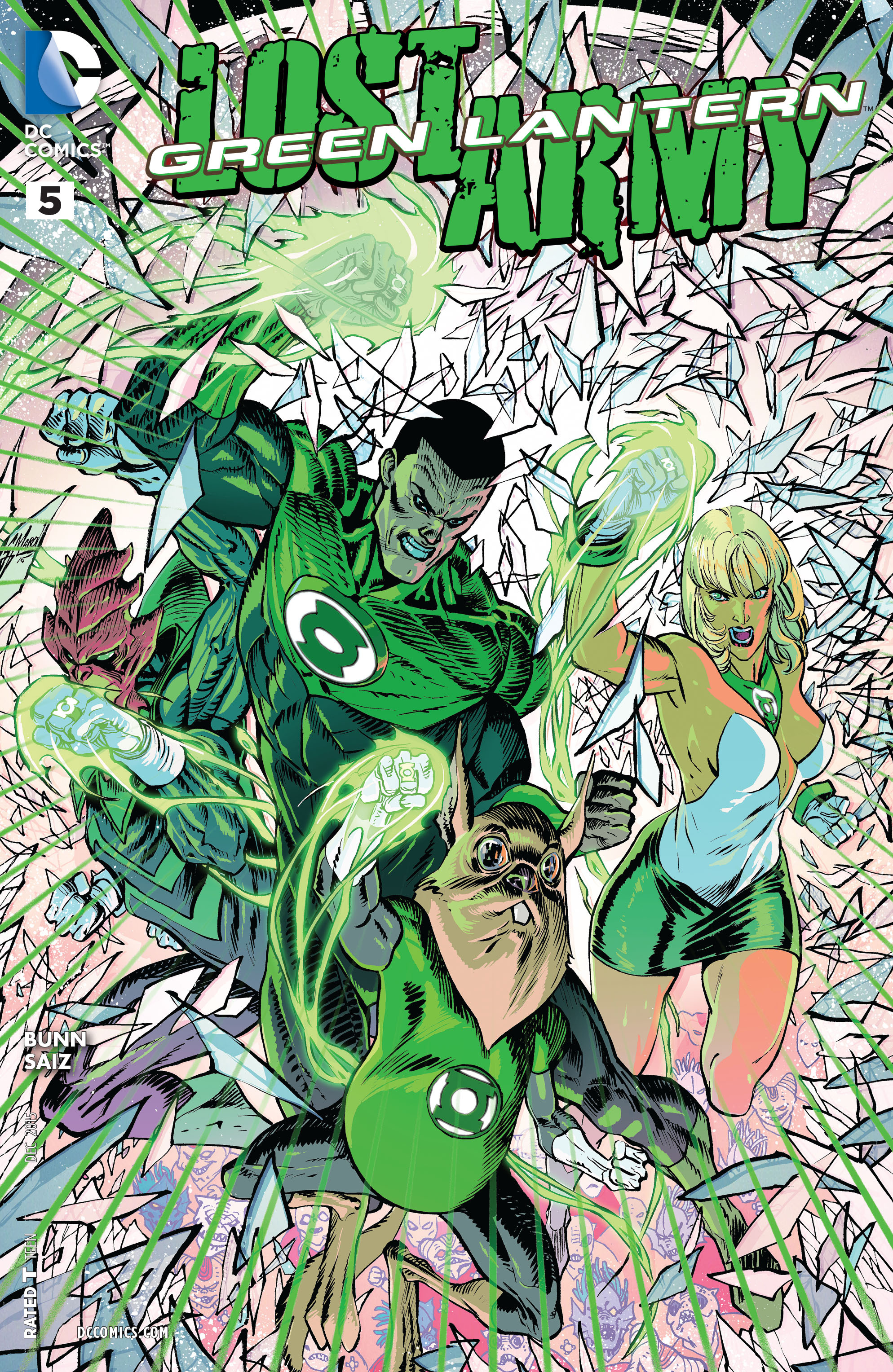 Read online Green Lantern: Lost Army comic -  Issue #5 - 1