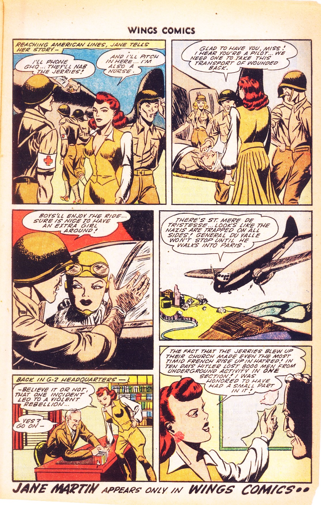 Read online Wings Comics comic -  Issue #53 - 41