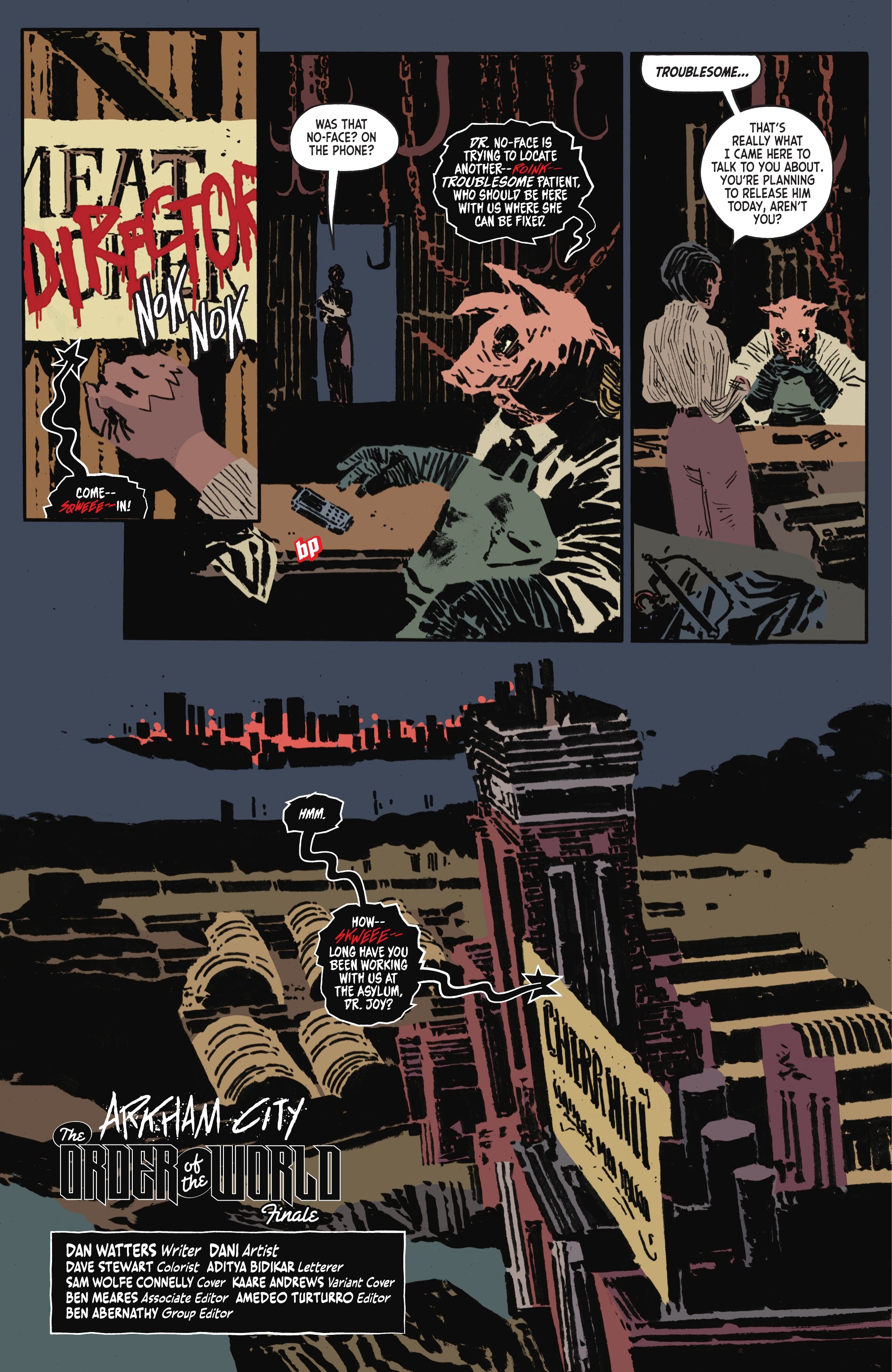 Read online Arkham City: The Order of the World comic -  Issue #6 - 3