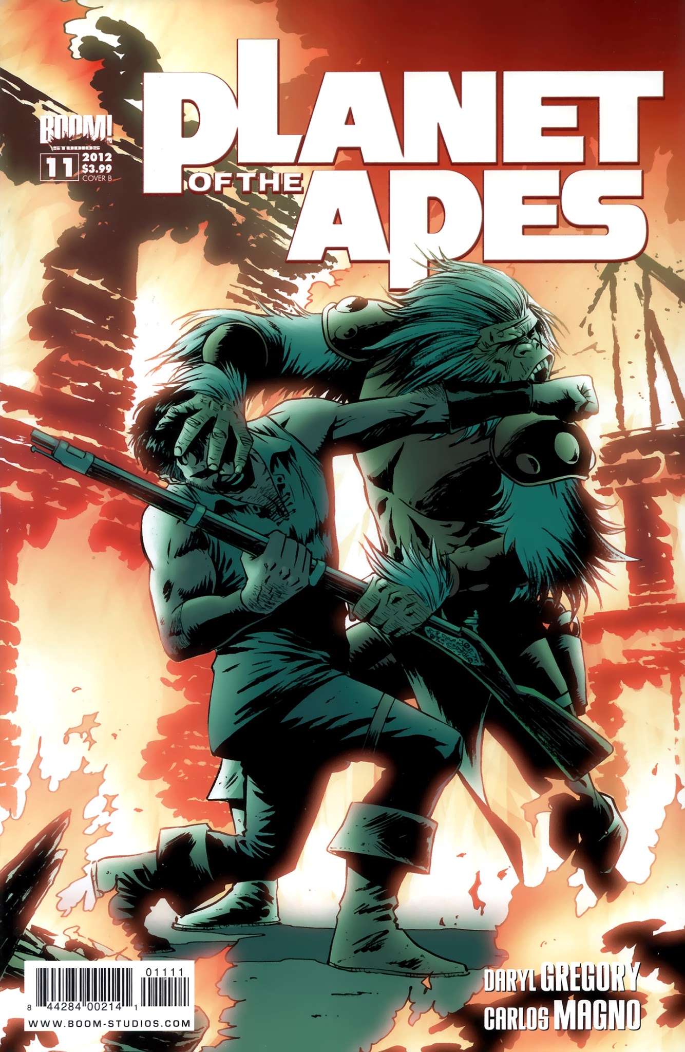 Read online Planet of the Apes (2011) comic -  Issue #11 - 2