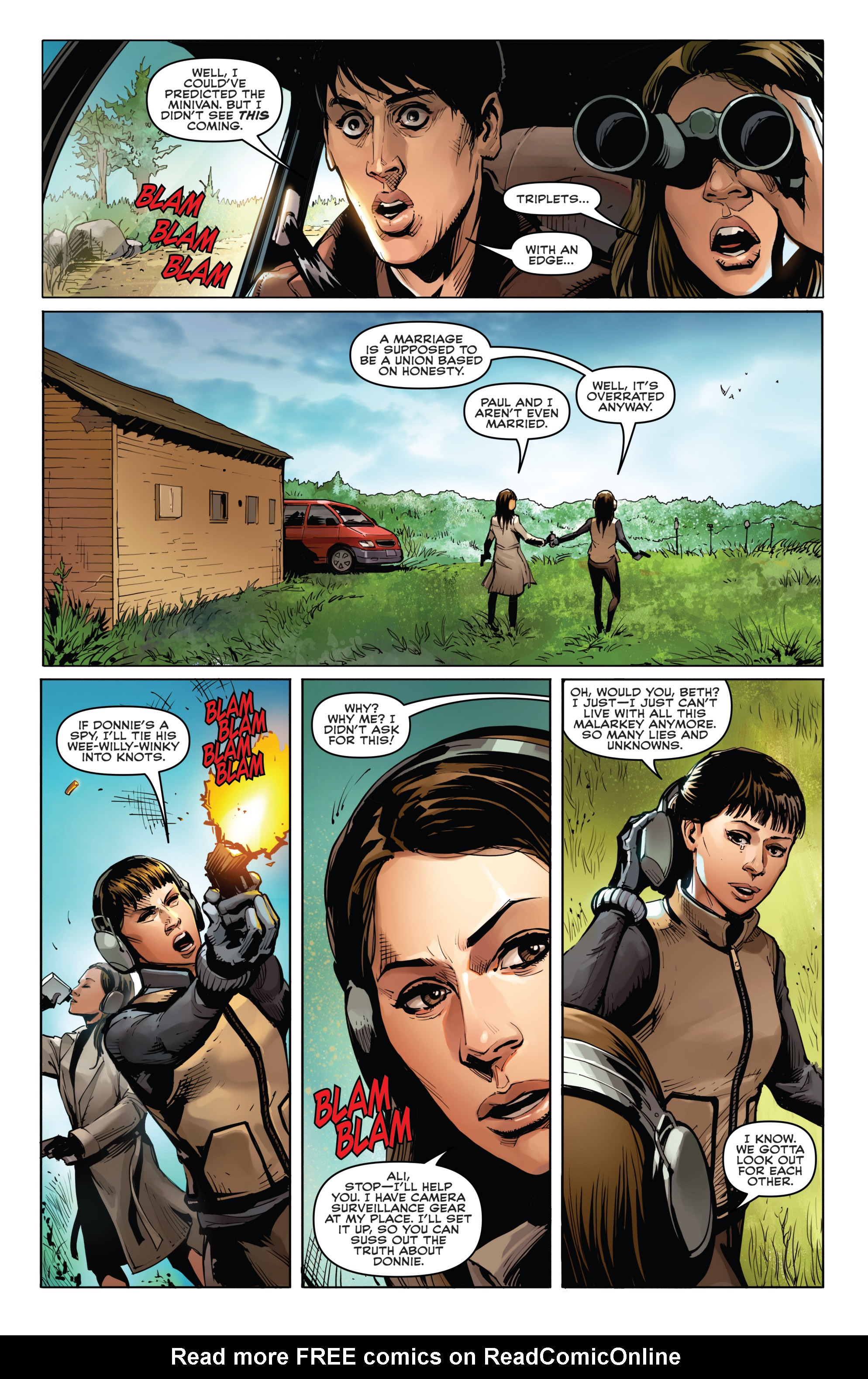 Read online Orphan Black: Deviations comic -  Issue #1 - 14