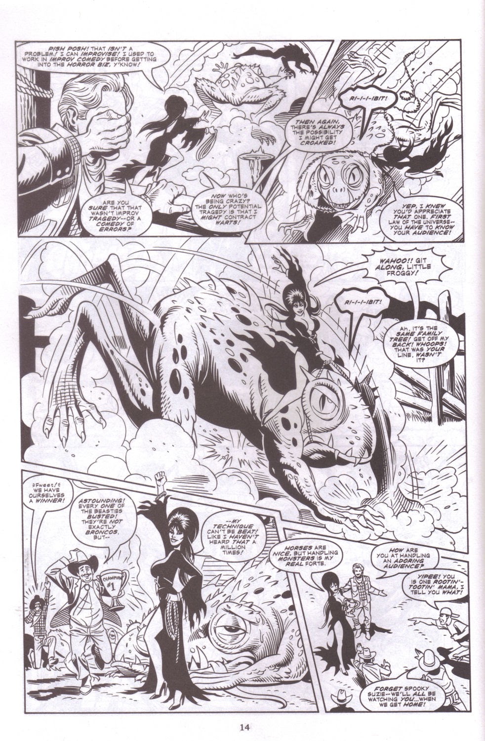 Read online Elvira, Mistress of the Dark comic -  Issue #158 - 16
