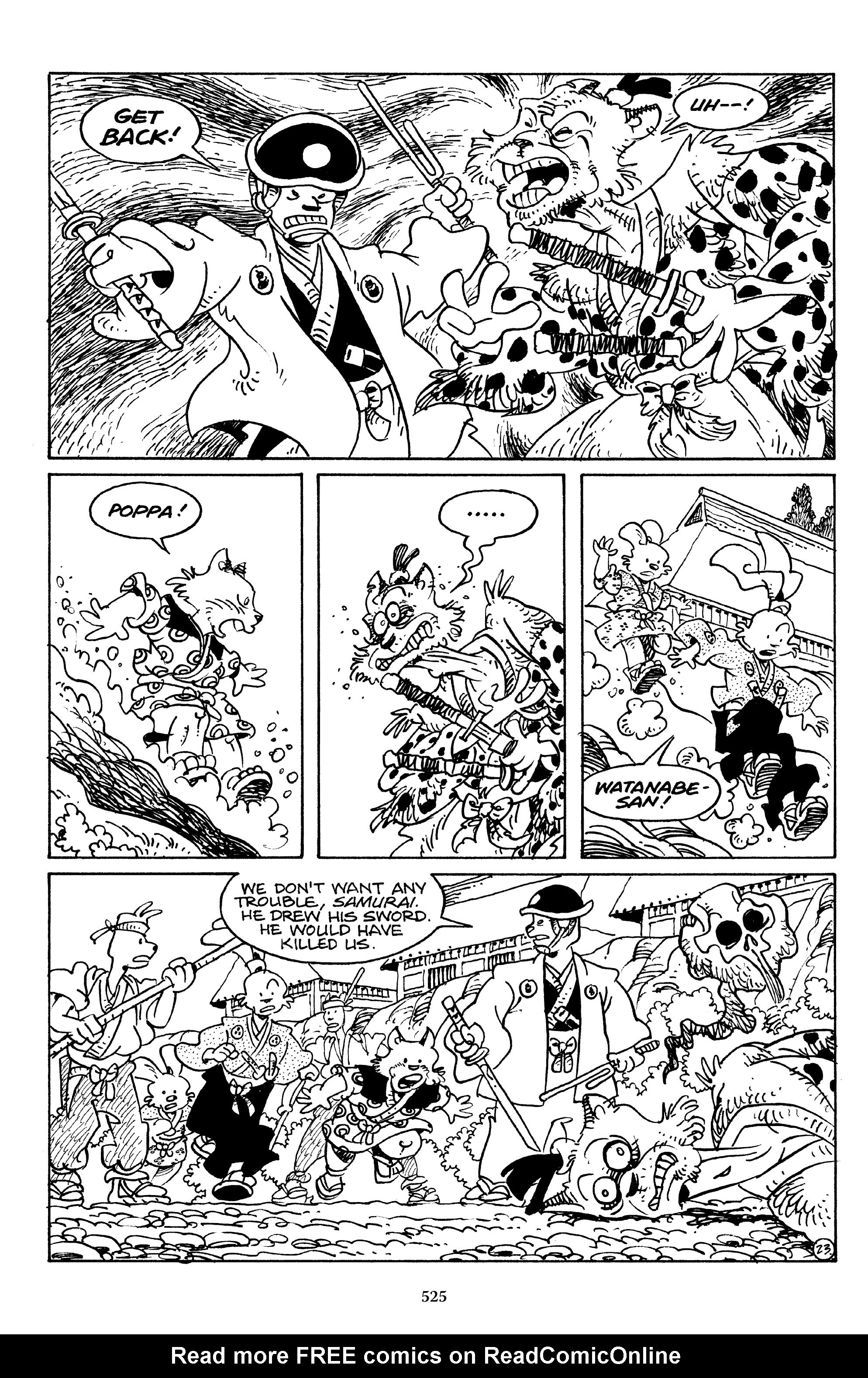 Read online The Usagi Yojimbo Saga comic -  Issue # TPB 4 - 521
