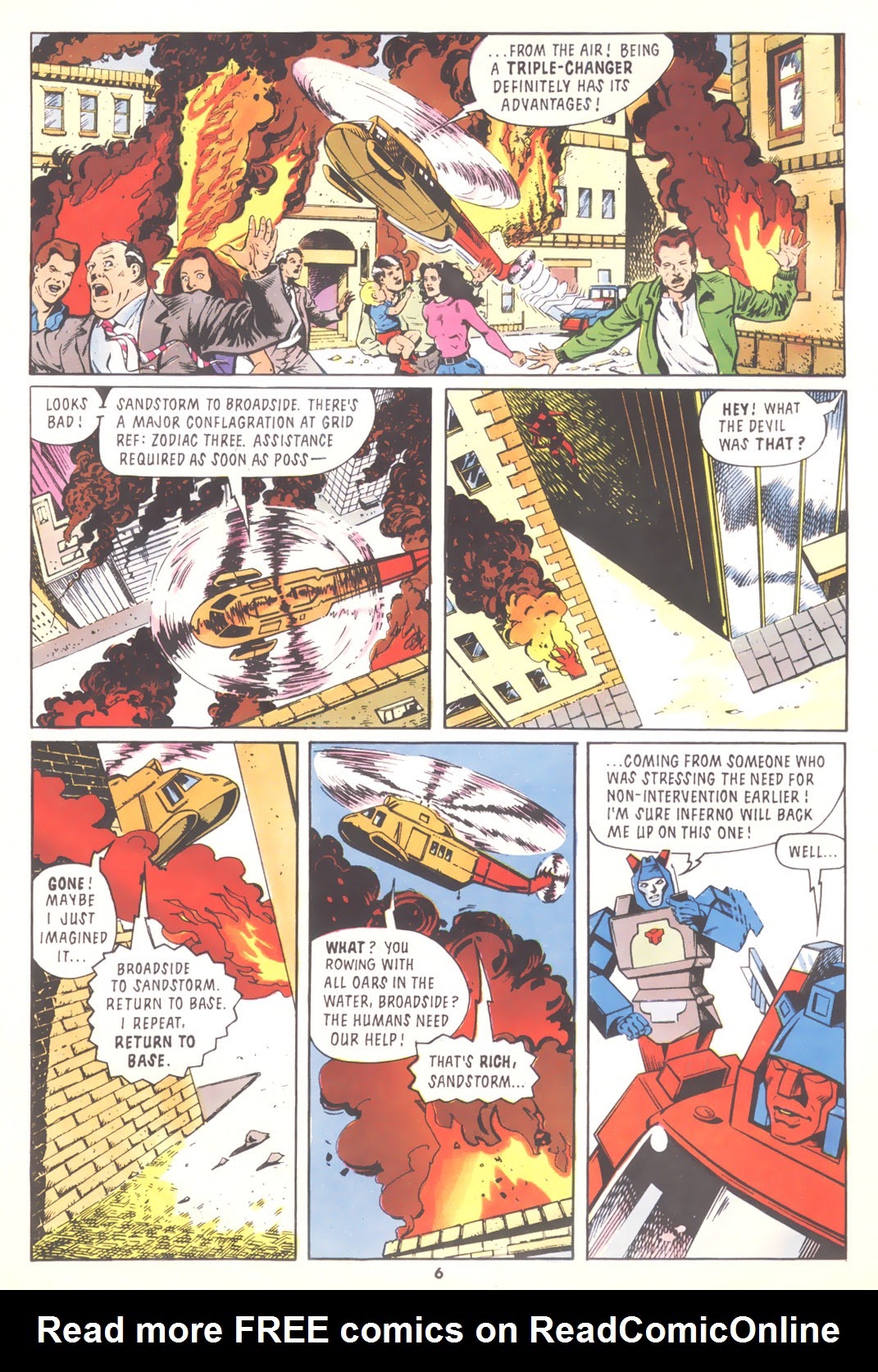 Read online The Transformers (UK) comic -  Issue #188 - 6