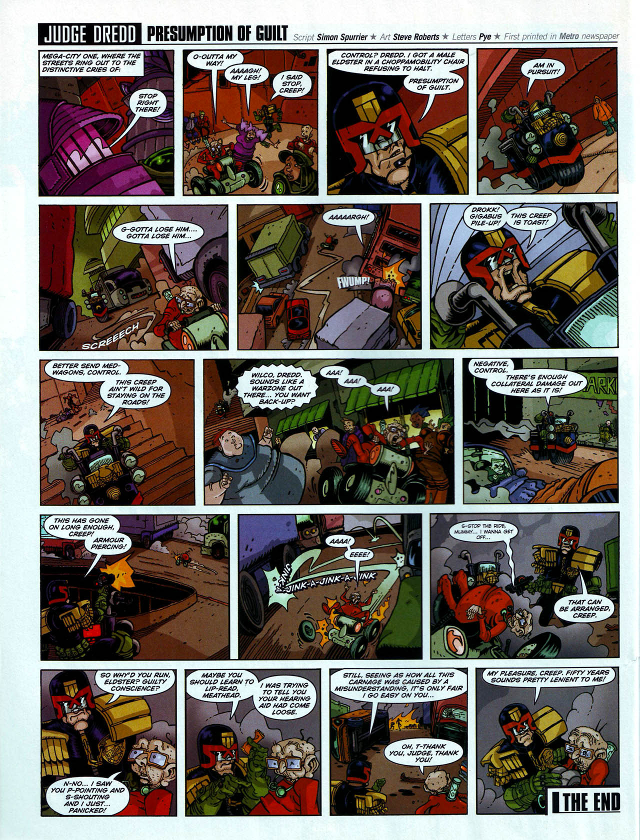 Read online Judge Dredd Megazine (Vol. 5) comic -  Issue #238 - 82