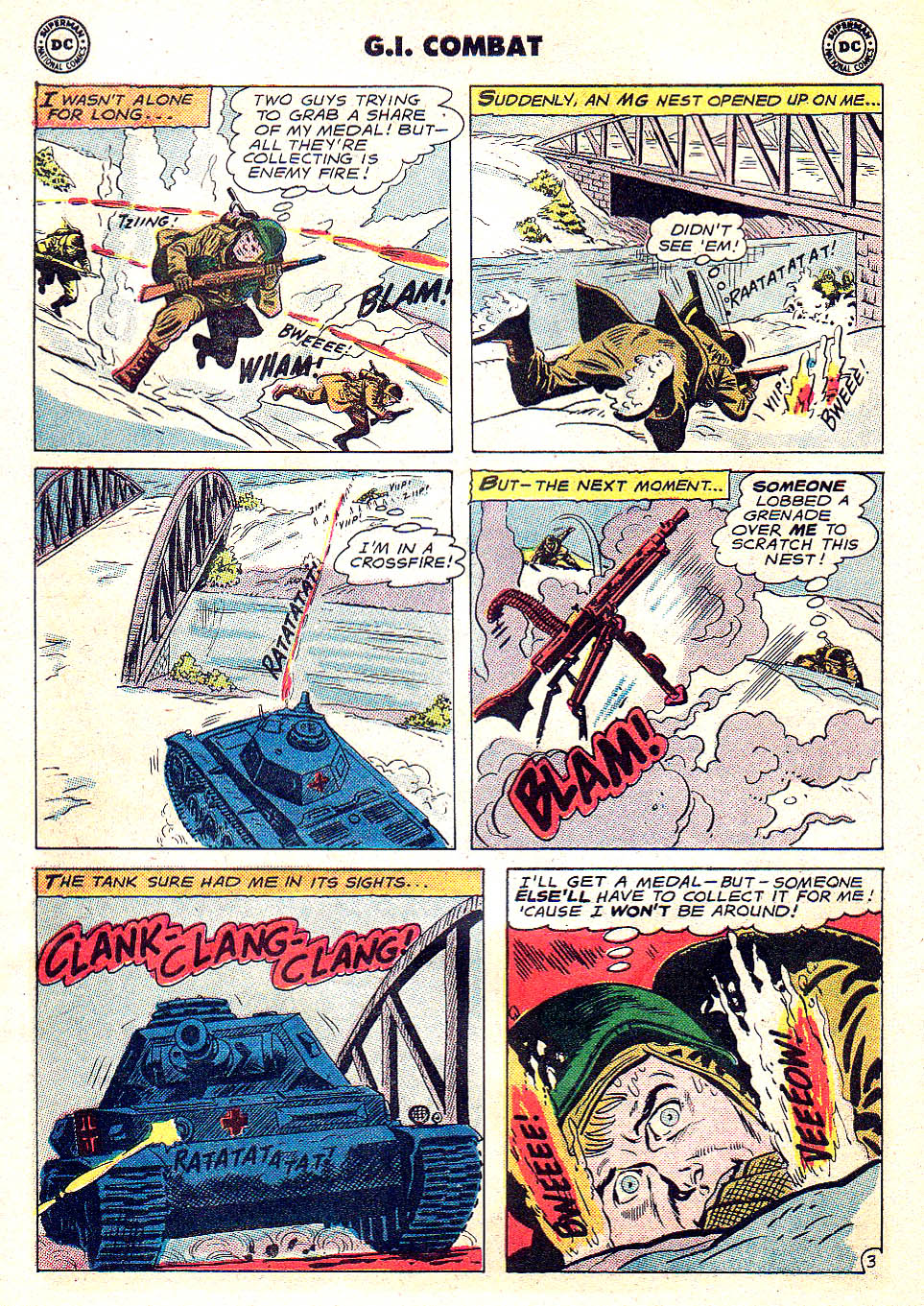 Read online G.I. Combat (1952) comic -  Issue #100 - 22