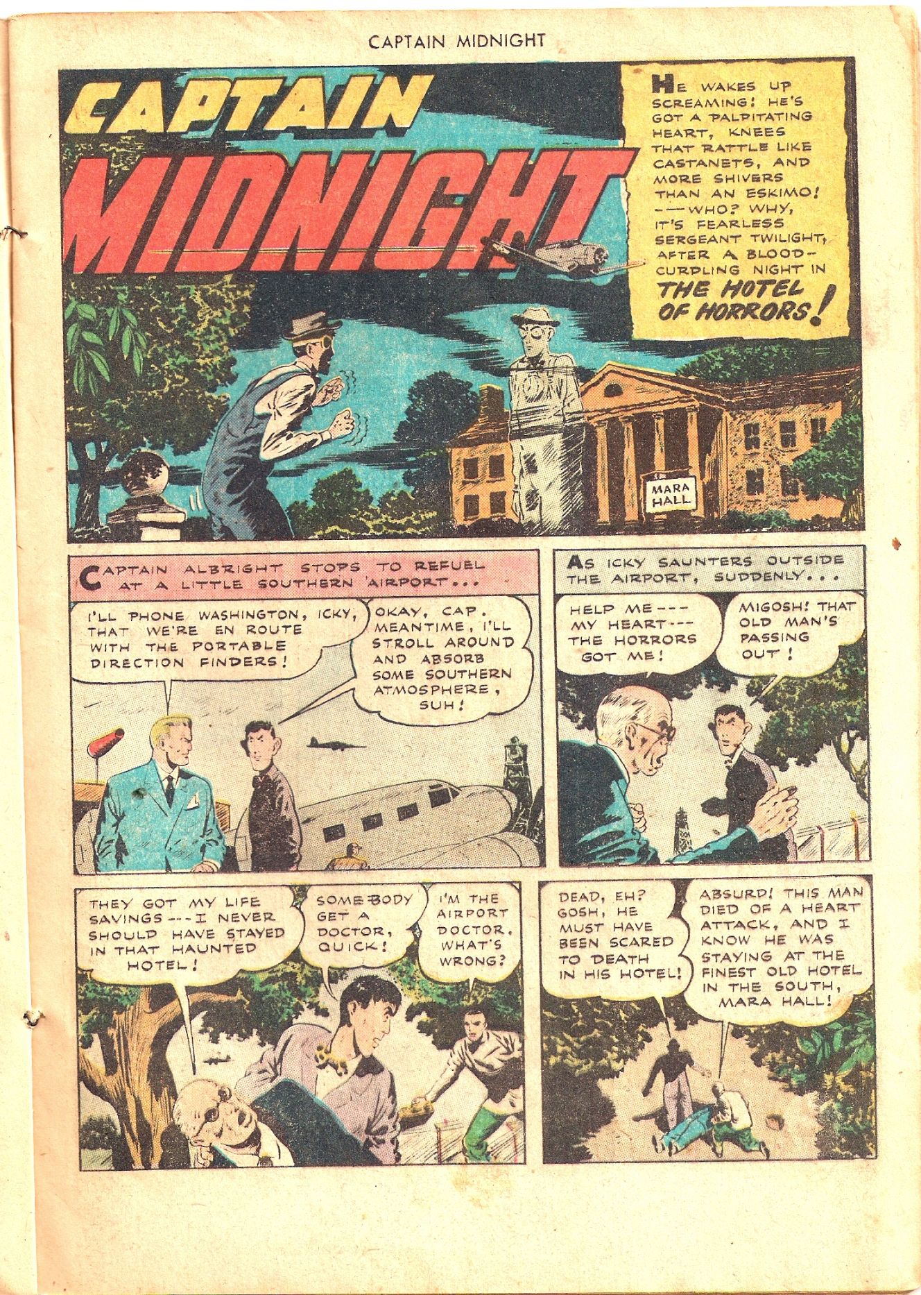 Read online Captain Midnight (1942) comic -  Issue #26 - 13