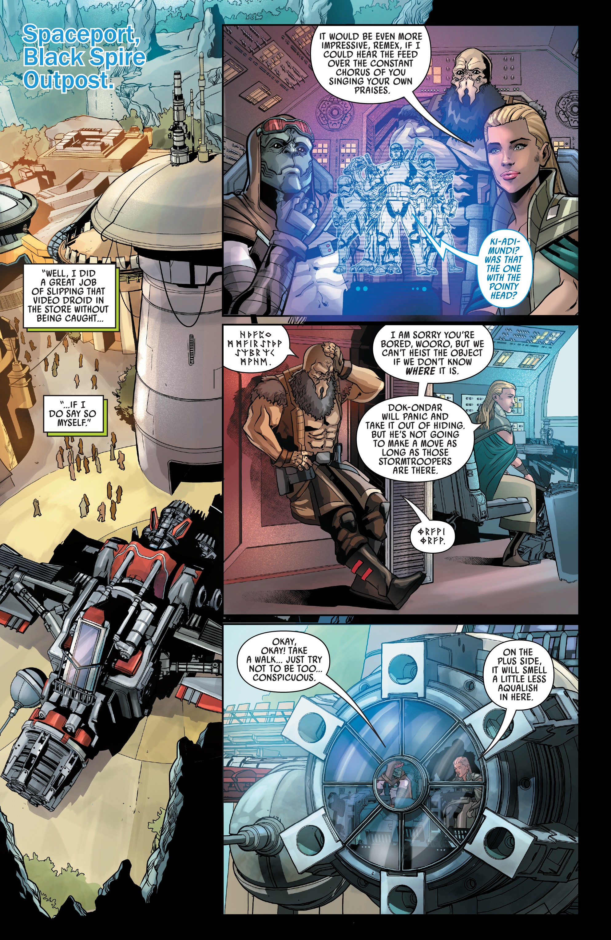 Read online Star Wars: Galaxy's Edge comic -  Issue #2 - 6