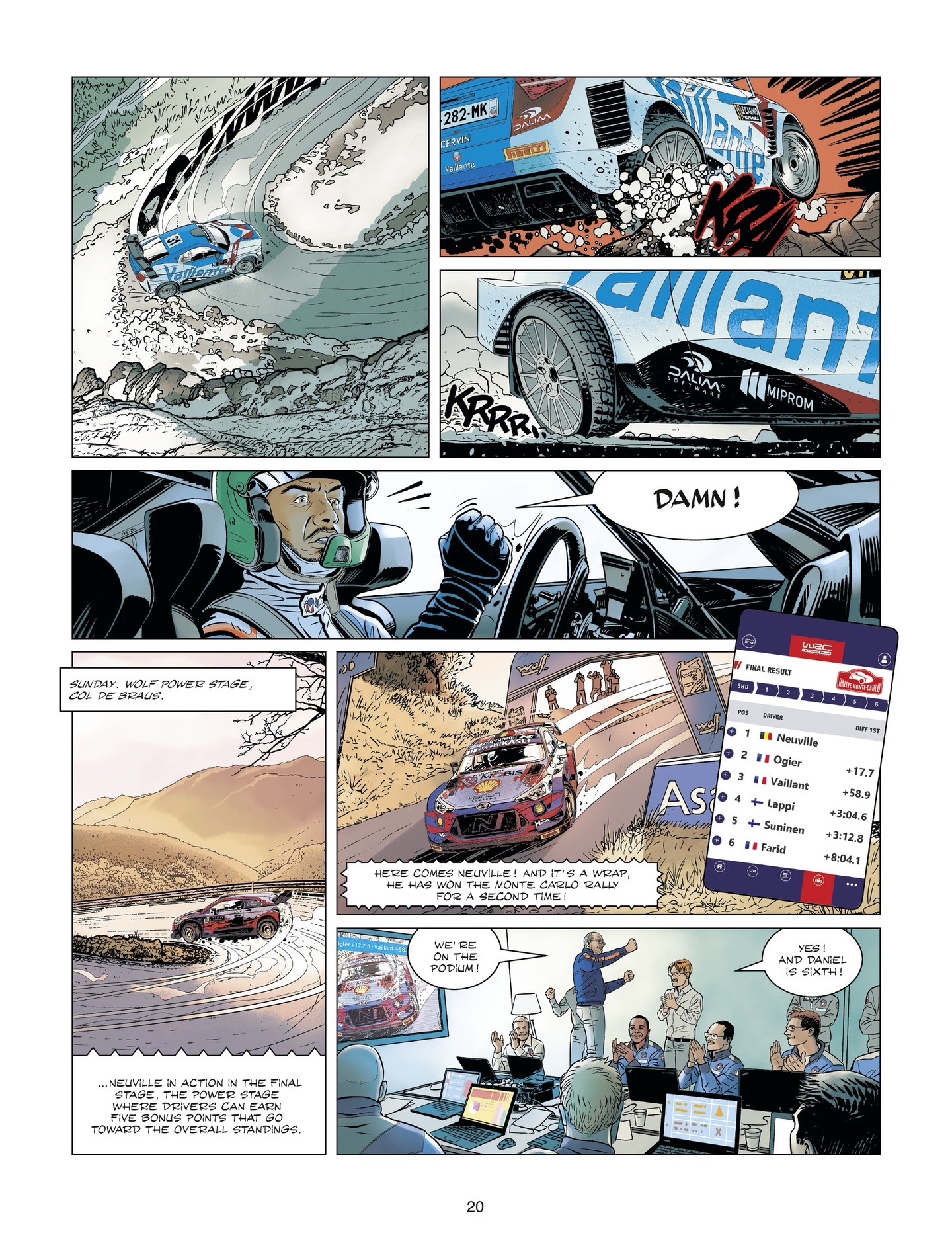 Read online Michel Vaillant comic -  Issue #9 - 20