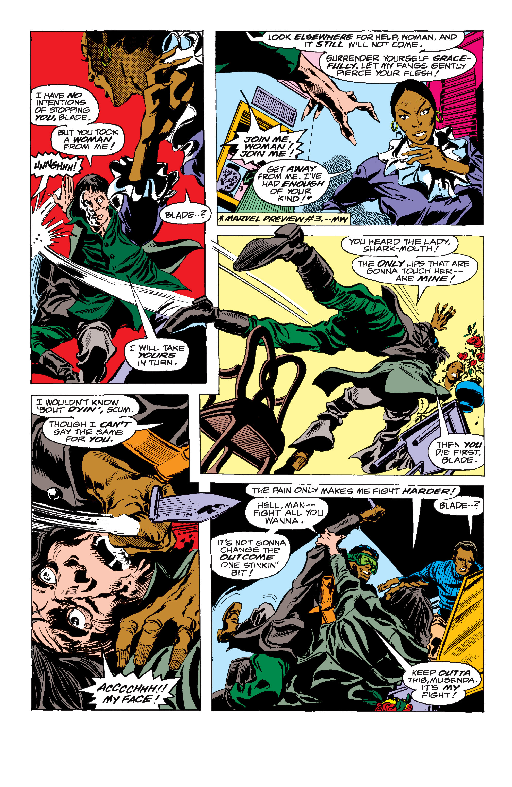 Read online Blade: Undead By Daylight comic -  Issue # Full - 60