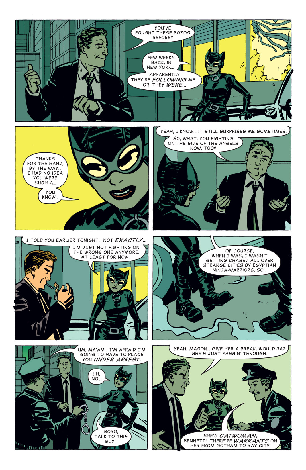 Read online Catwoman (2002) comic -  Issue #23 - 21