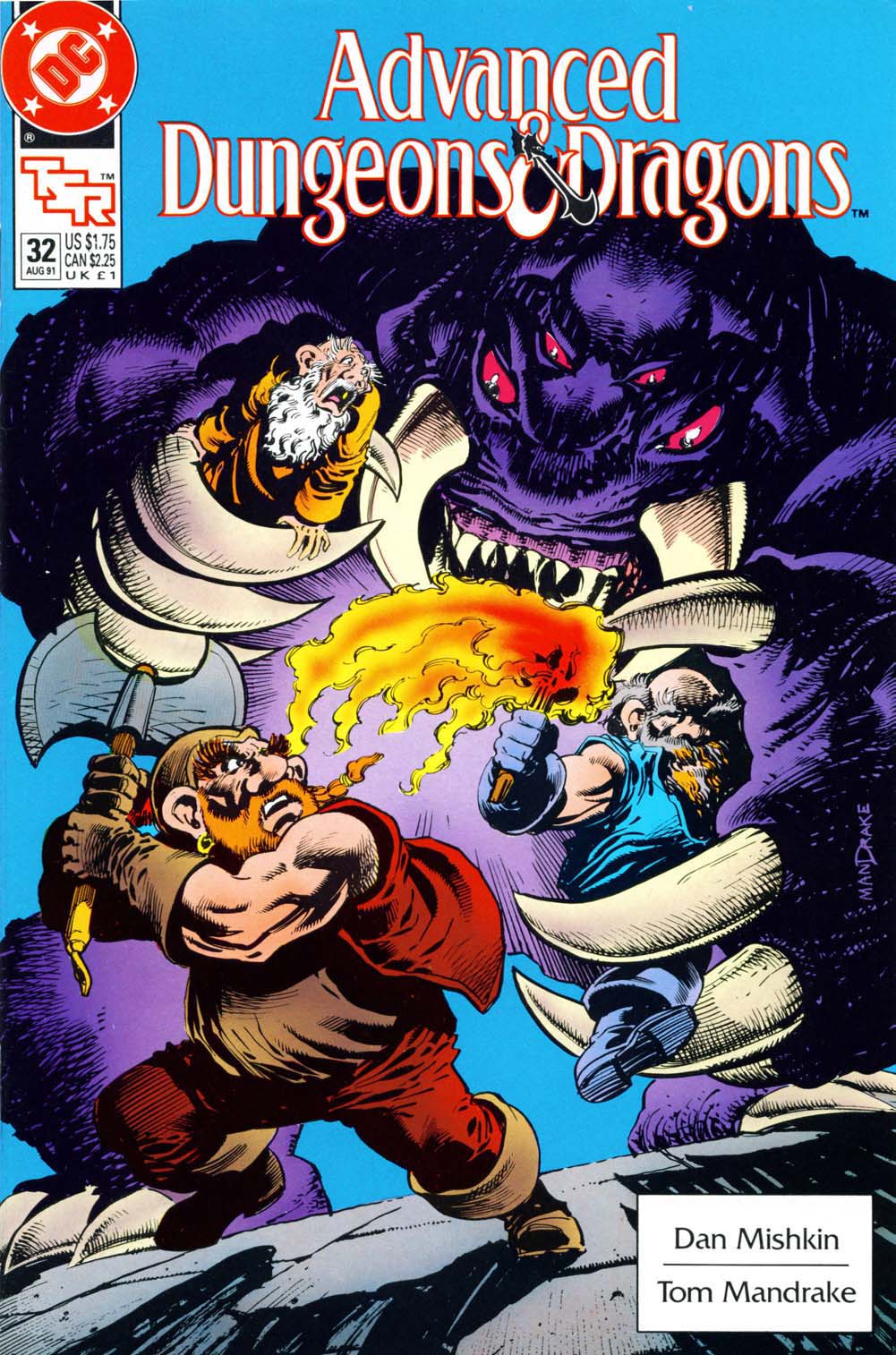 Read online Advanced Dungeons & Dragons comic -  Issue #32 - 1