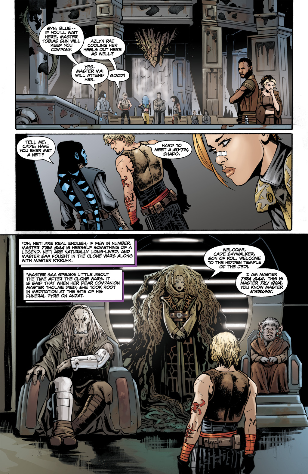 Read online Star Wars: Legacy (2006) comic -  Issue #25 - 13