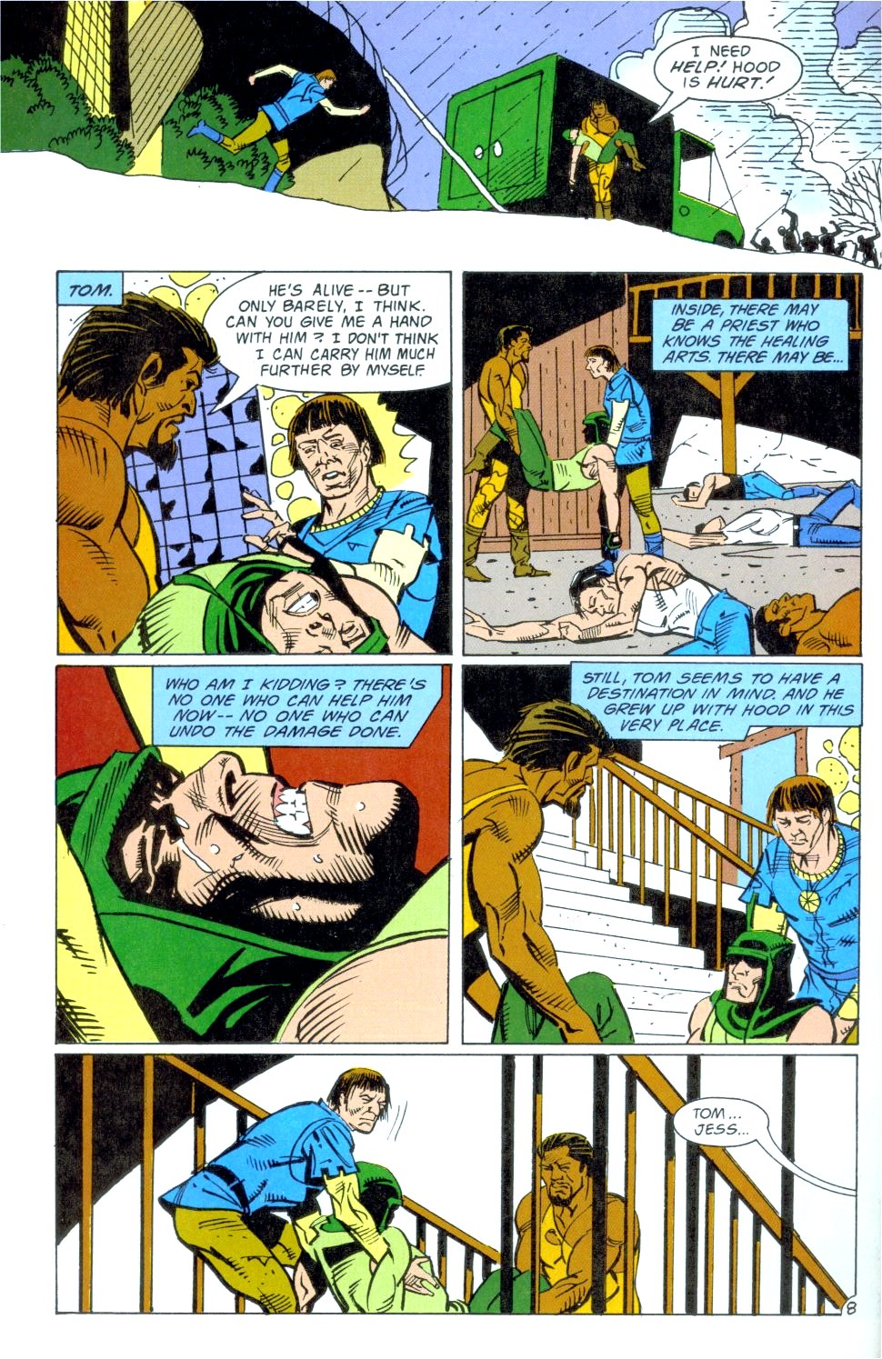Read online Outlaws comic -  Issue #8 - 9