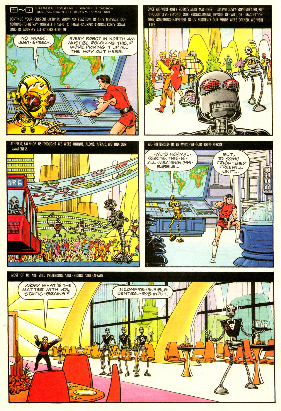 Read online Magnus Robot Fighter (1991) comic -  Issue #1 - 10