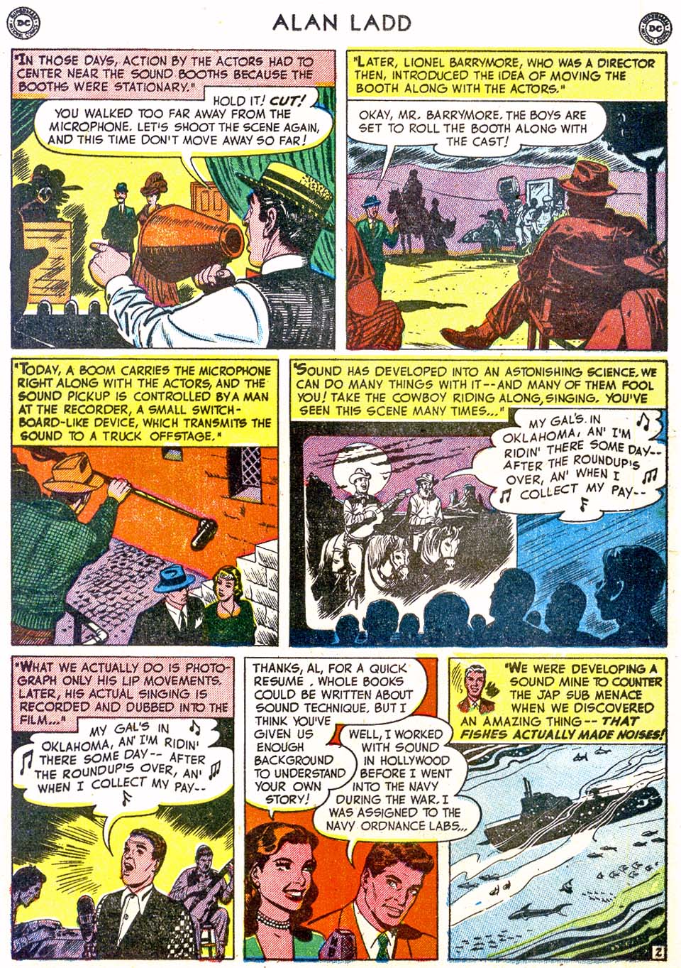 Read online Adventures of Alan Ladd comic -  Issue #6 - 16