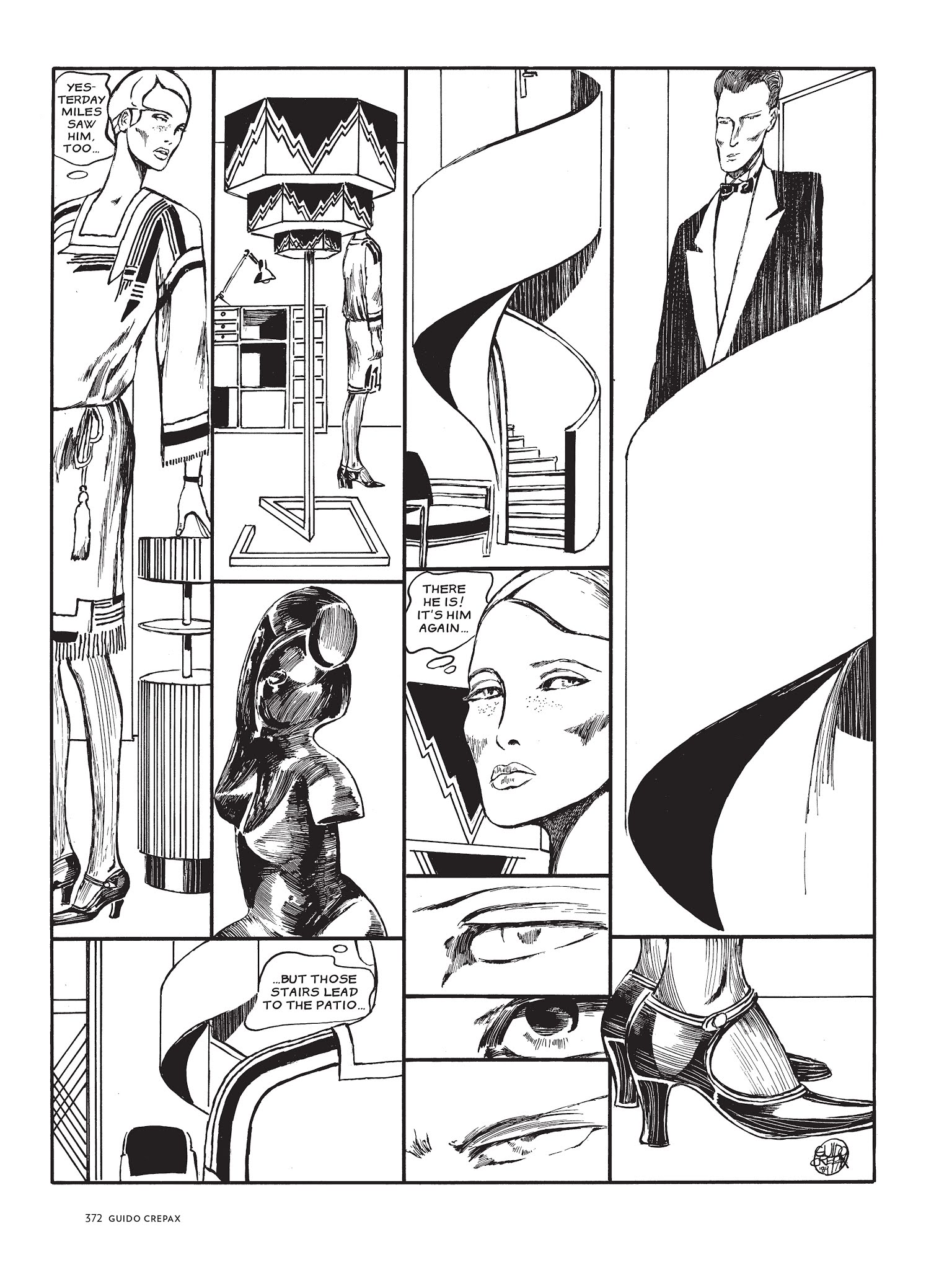 Read online The Complete Crepax comic -  Issue # TPB 3 - 358