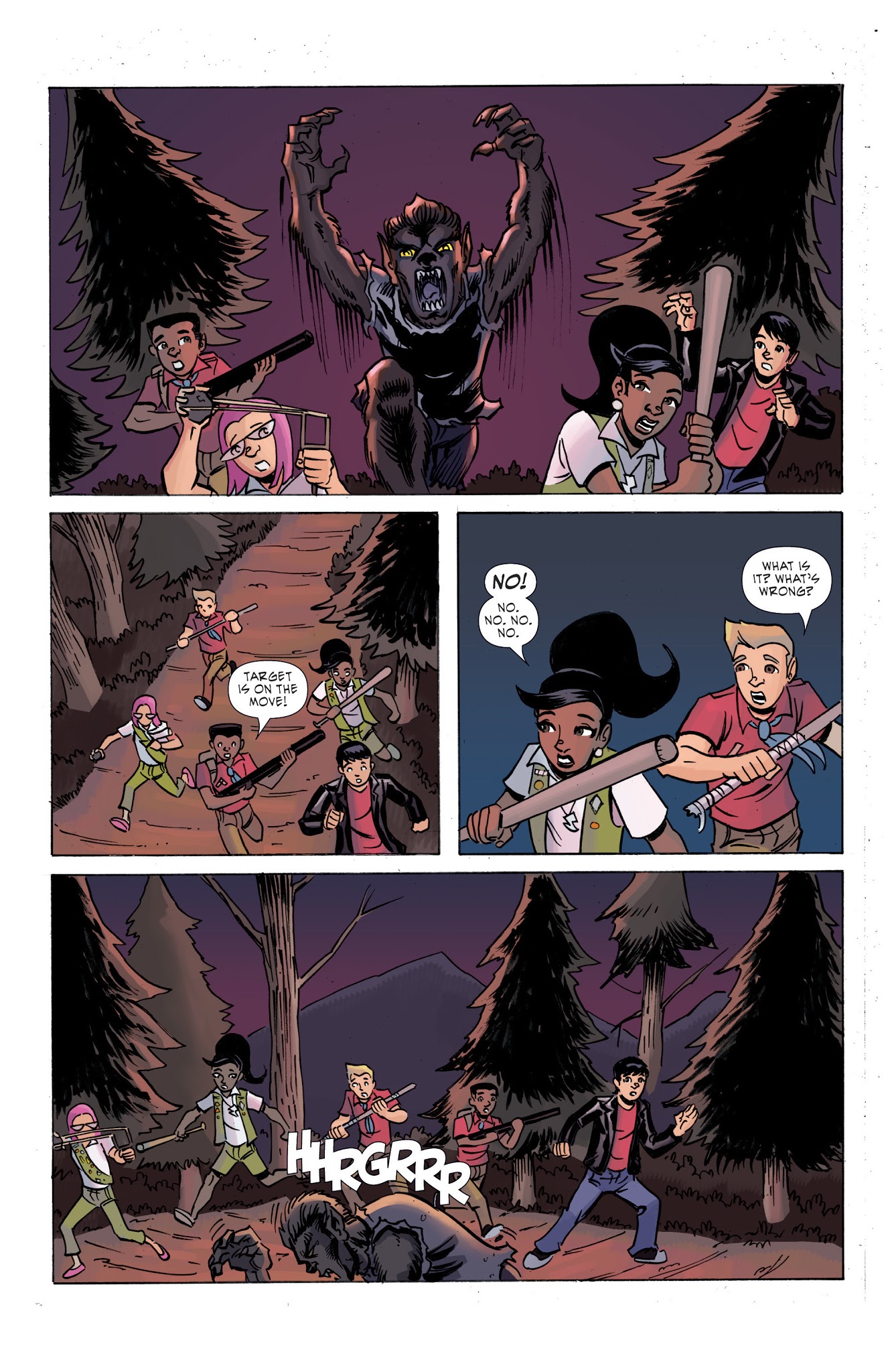 Read online Ghoul Scouts: I Was A Tweenage Werewolf! comic -  Issue #2 - 23