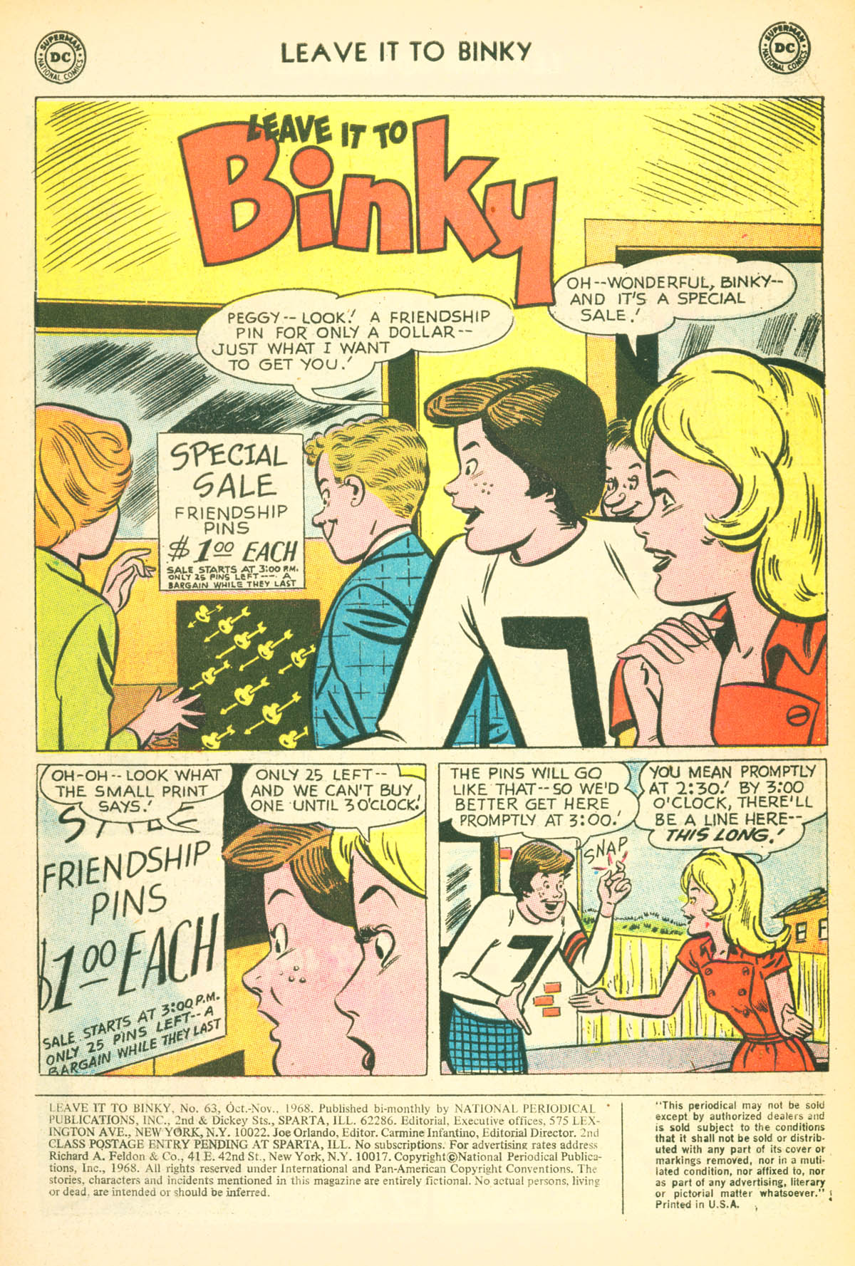 Read online Leave it to Binky comic -  Issue #63 - 3