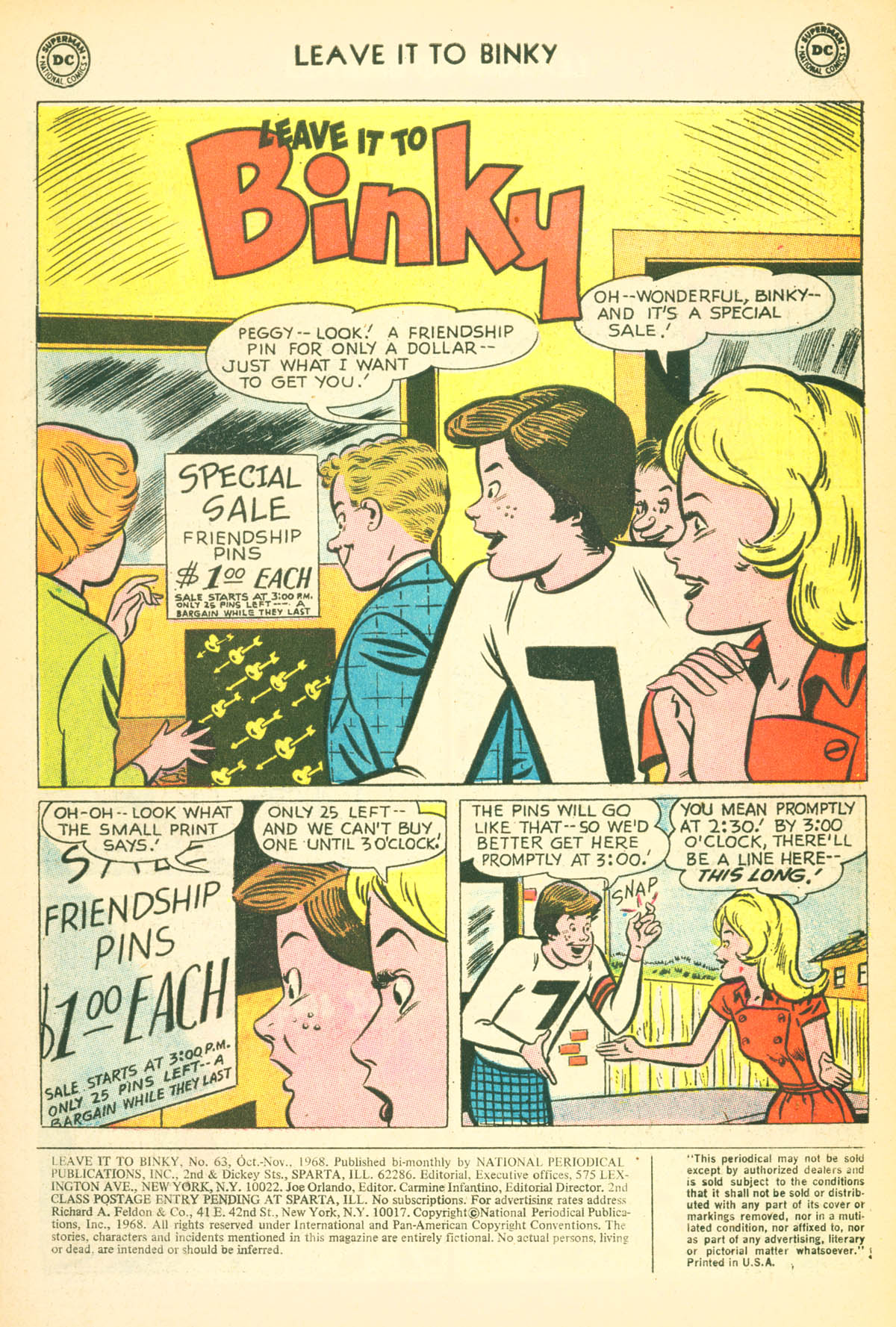Read online Leave it to Binky comic -  Issue #63 - 3