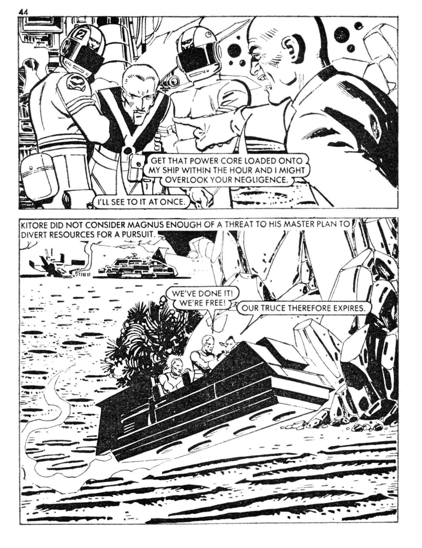 Read online Starblazer comic -  Issue #145 - 44