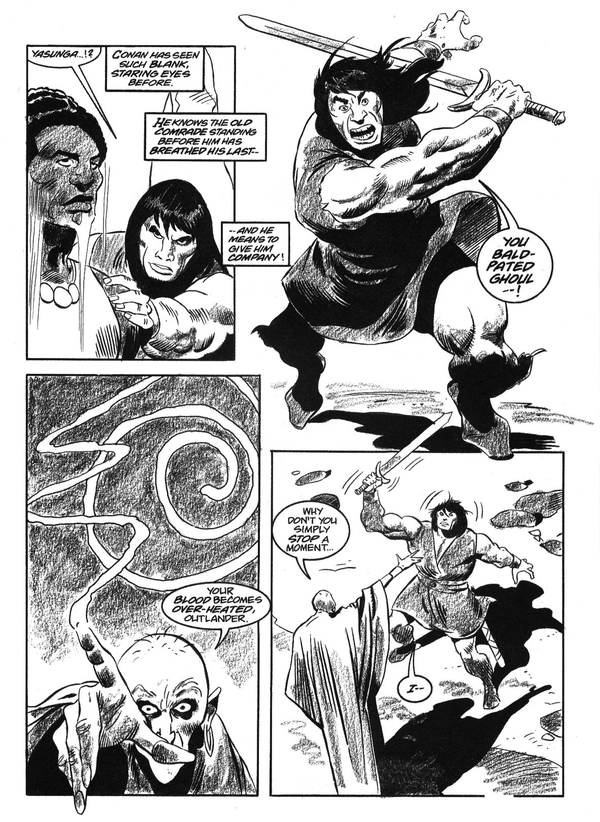 Read online Conan the Savage comic -  Issue #10 - 21