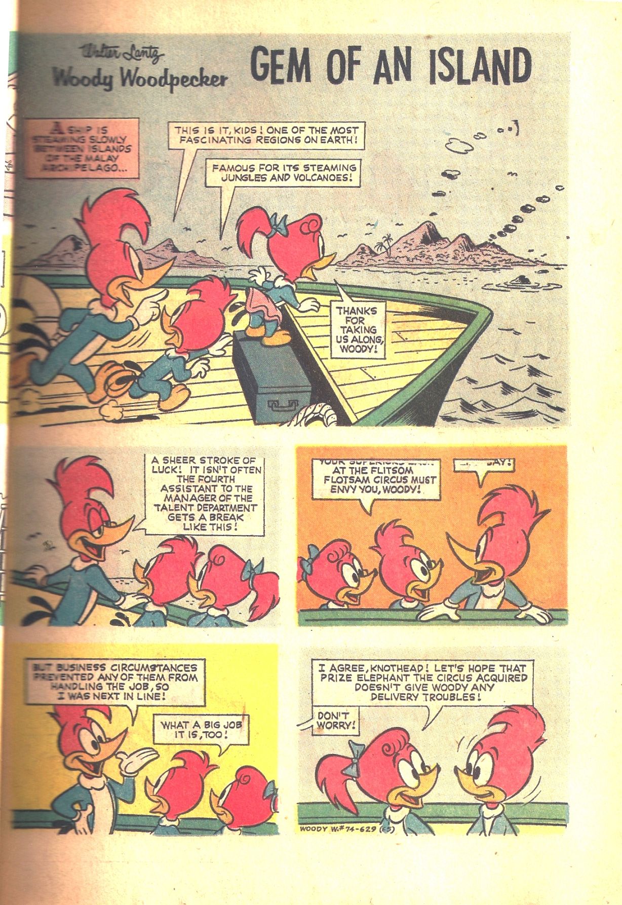 Read online Walter Lantz Woody Woodpecker (1962) comic -  Issue #74 - 67