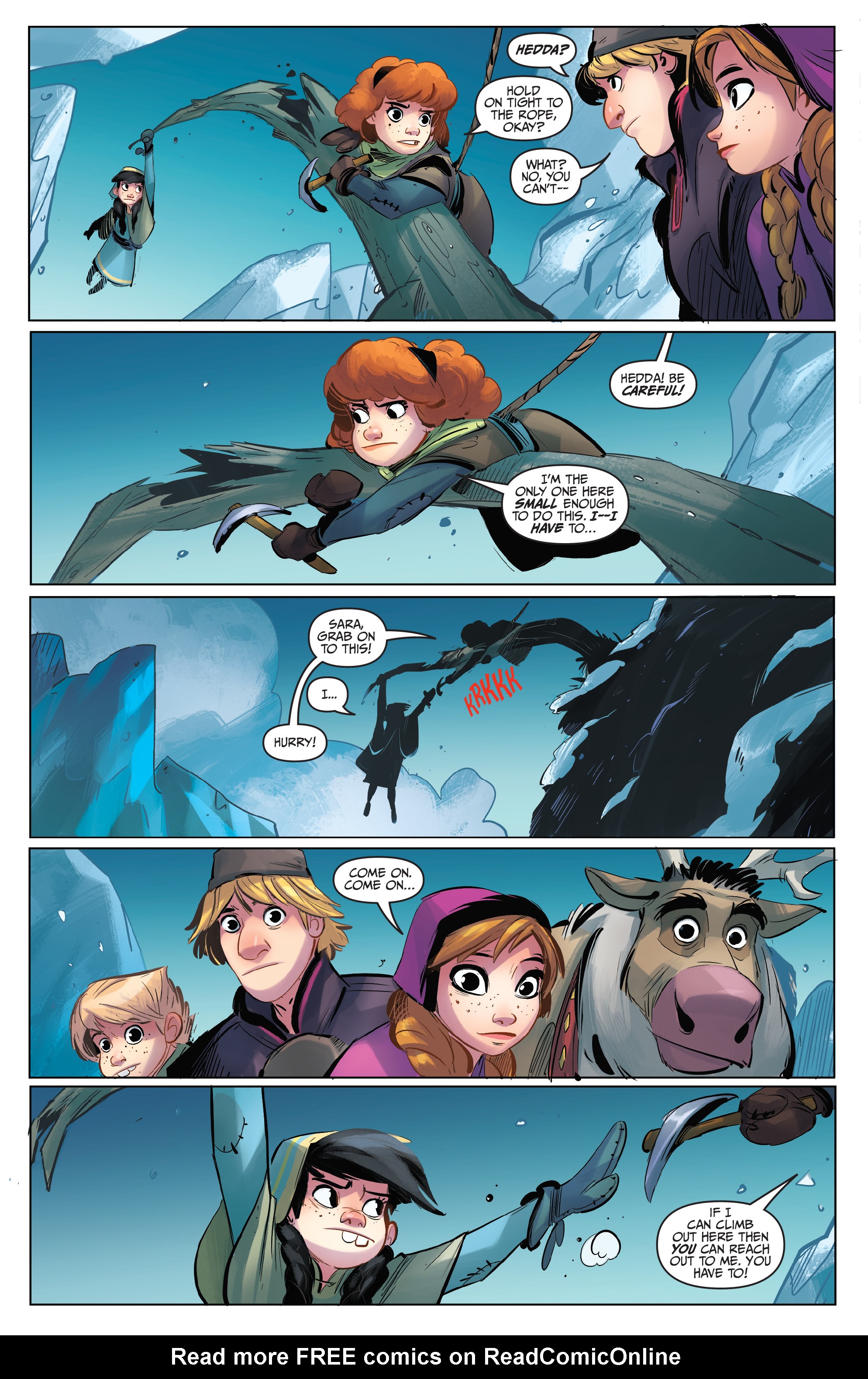 Read online Disney Frozen: The Hero Within comic -  Issue #3 - 18