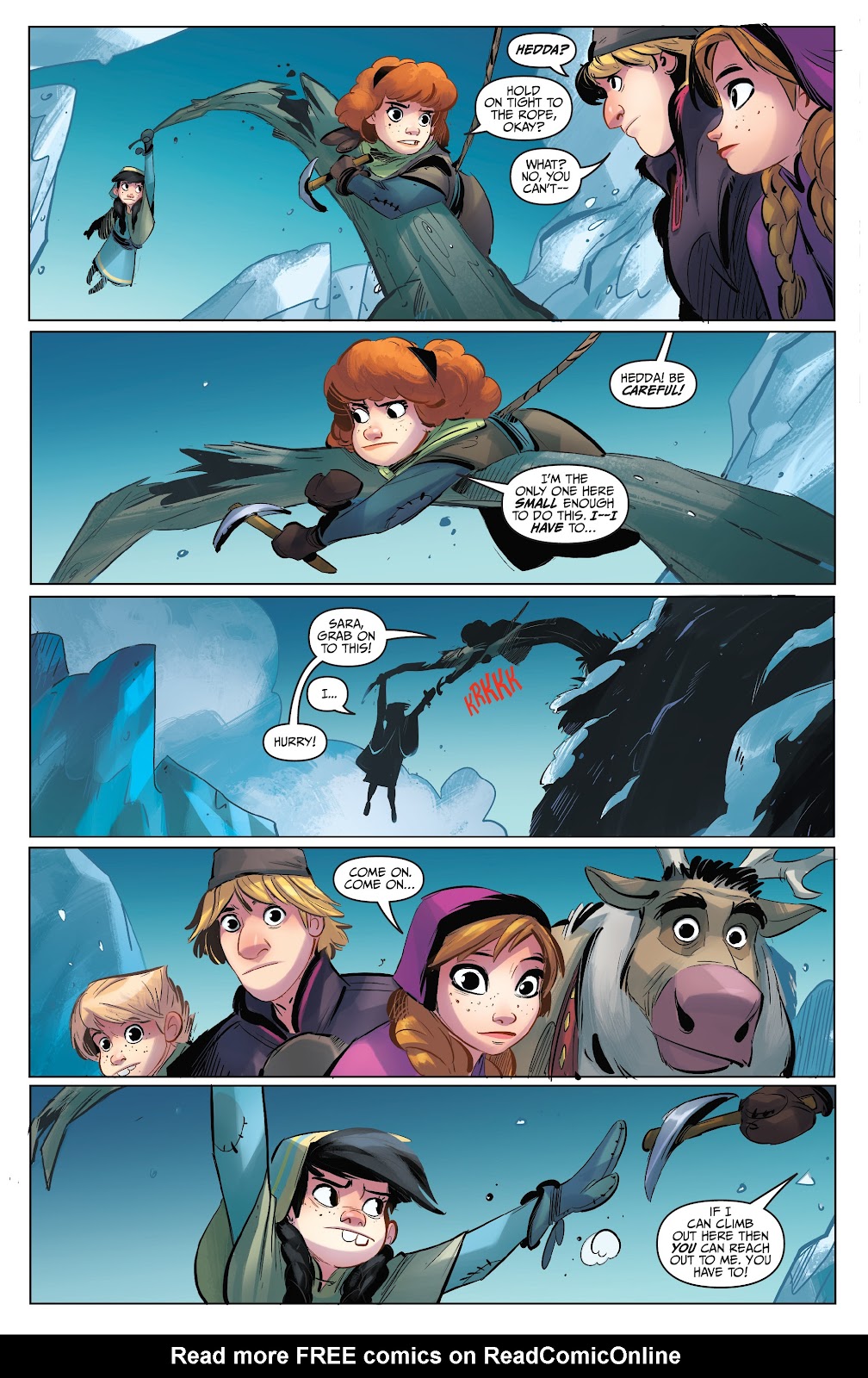Read online Disney Frozen: The Hero Within comic -  Issue #3 - 18