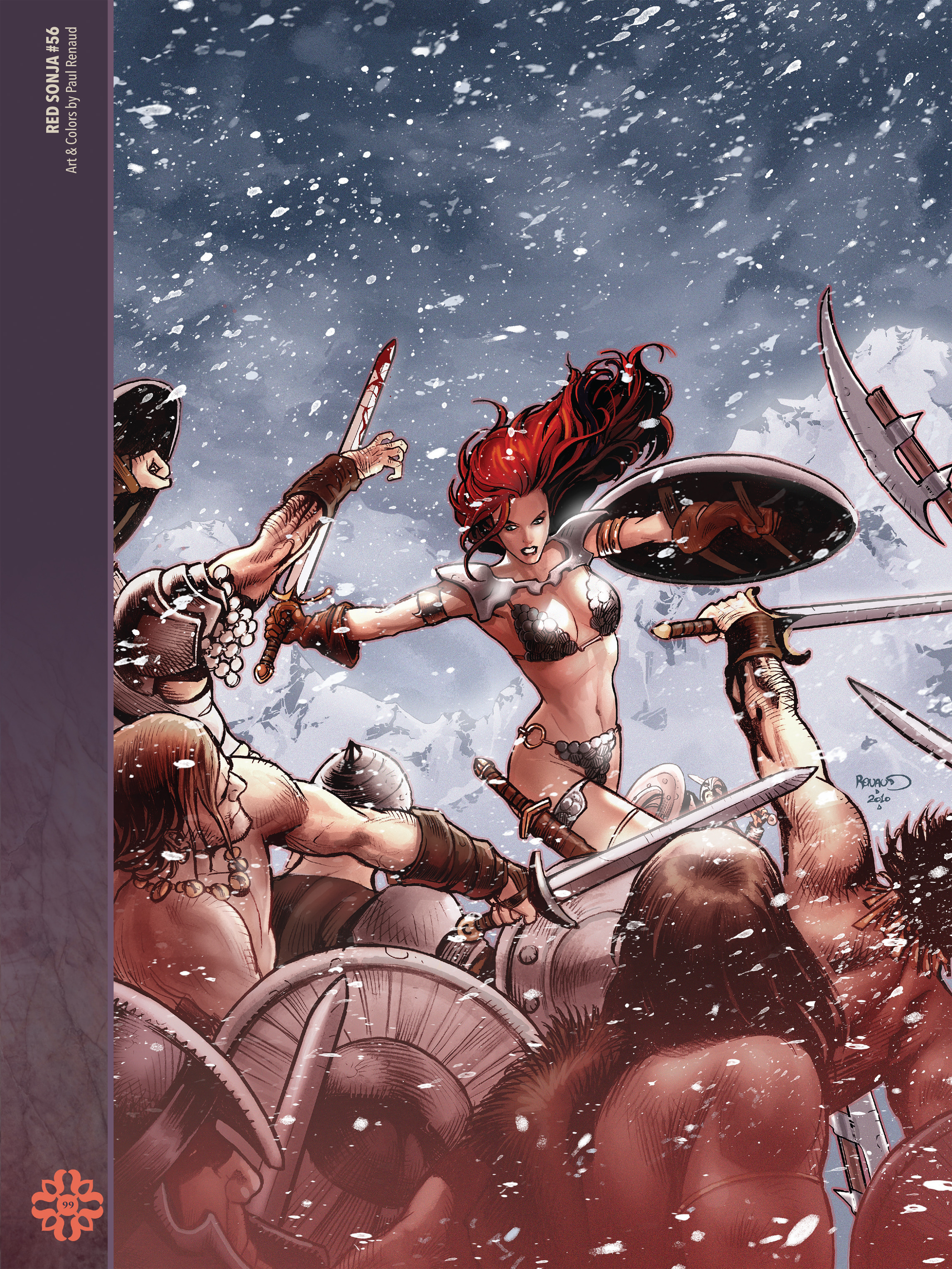 Read online The Art of Red Sonja comic -  Issue # TPB 2 (Part 1) - 99