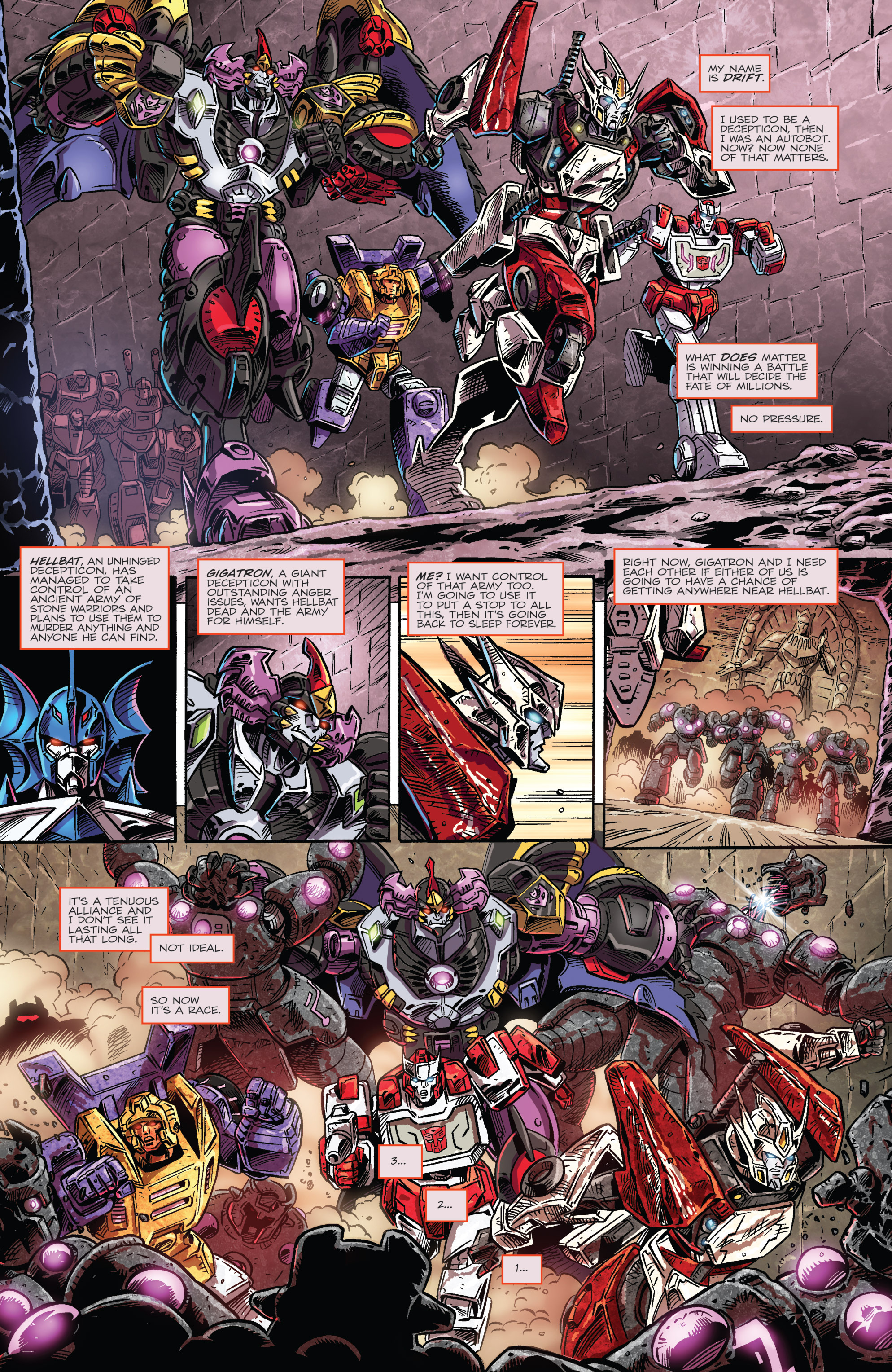 Read online The Transformers: Drift - Empire of Stone comic -  Issue #4 - 3
