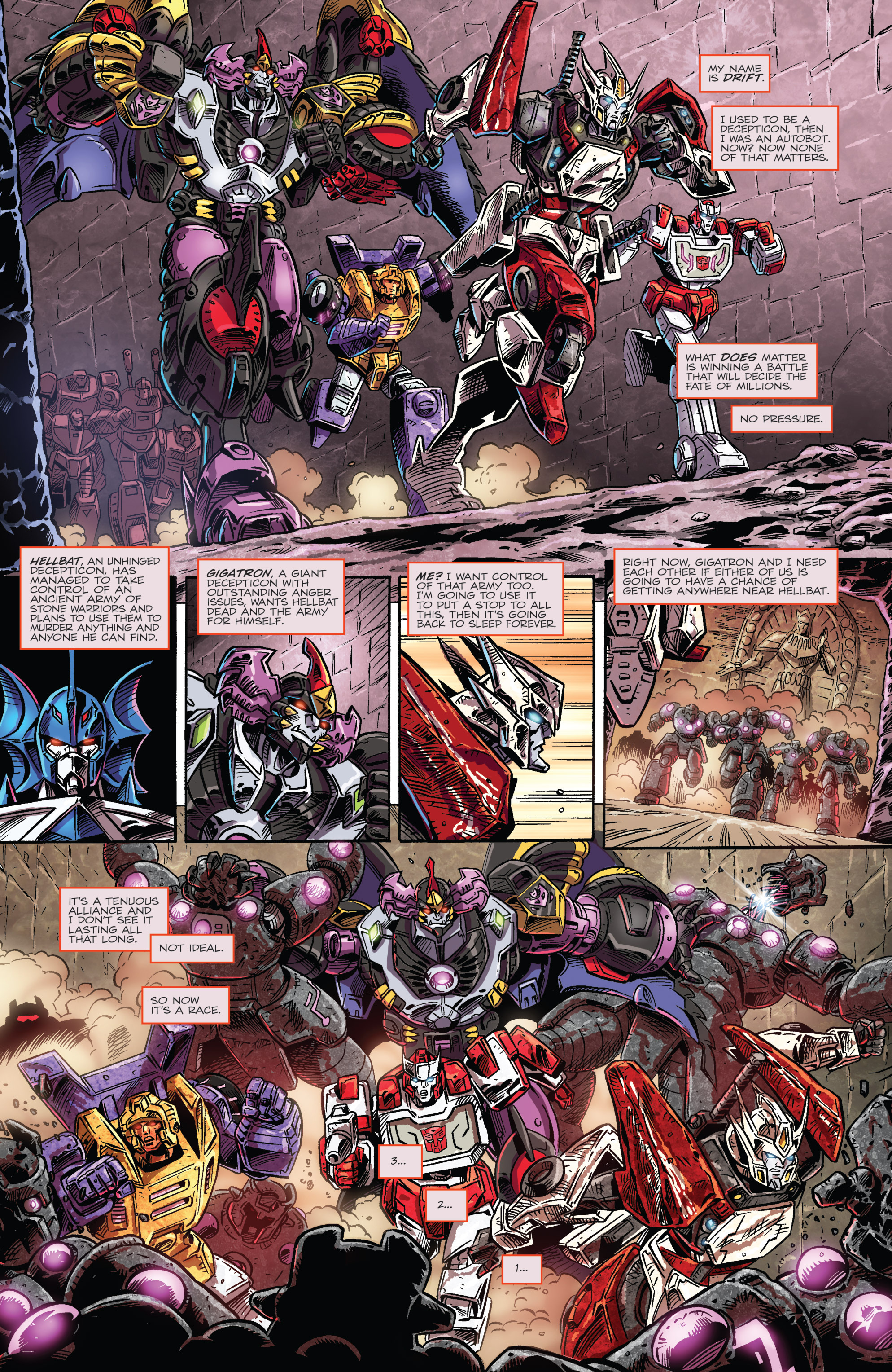 Read online The Transformers: Drift - Empire of Stone comic -  Issue #4 - 3