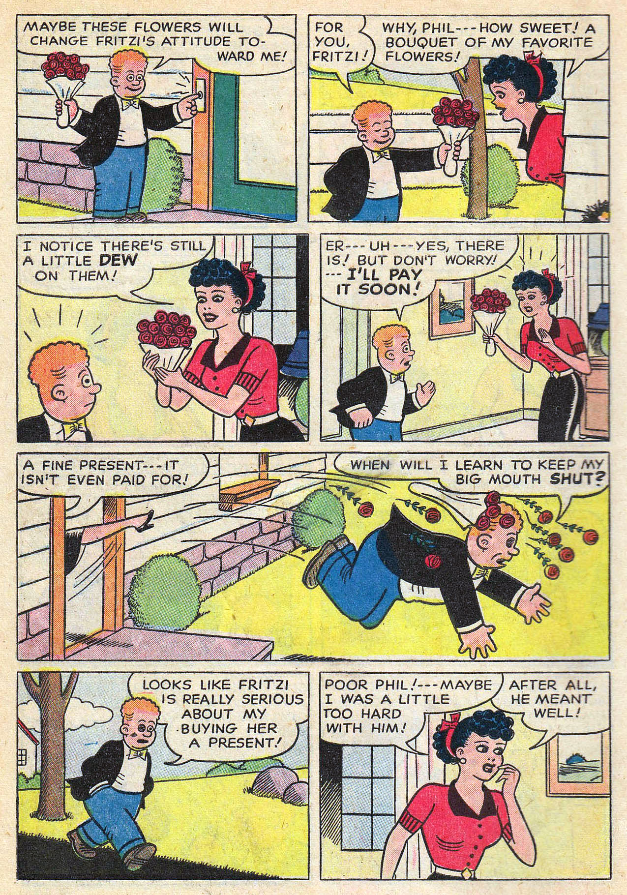 Read online Fritzi Ritz (1953) comic -  Issue #59 - 6