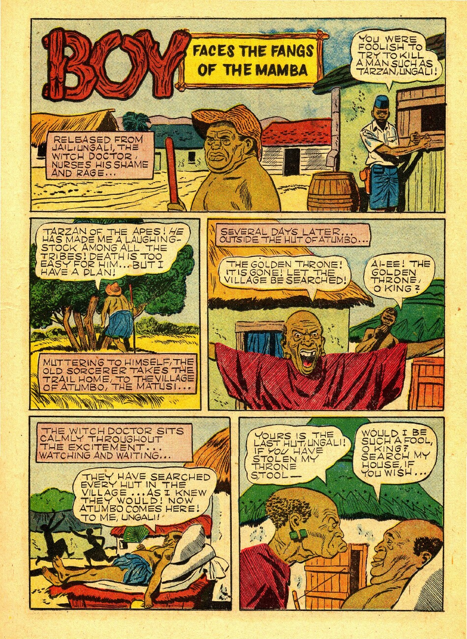 Read online Tarzan (1948) comic -  Issue #46 - 19