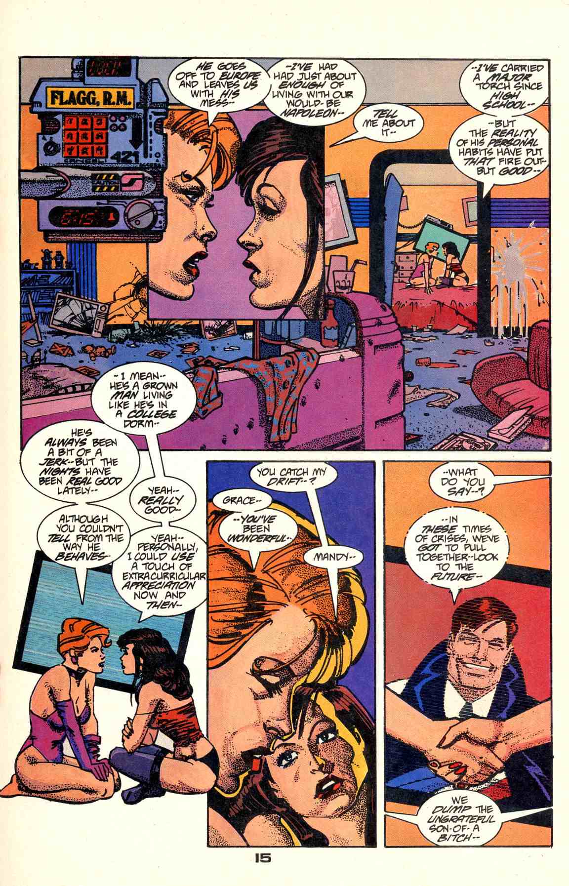 Read online Howard Chaykin's American Flagg comic -  Issue #2 - 17