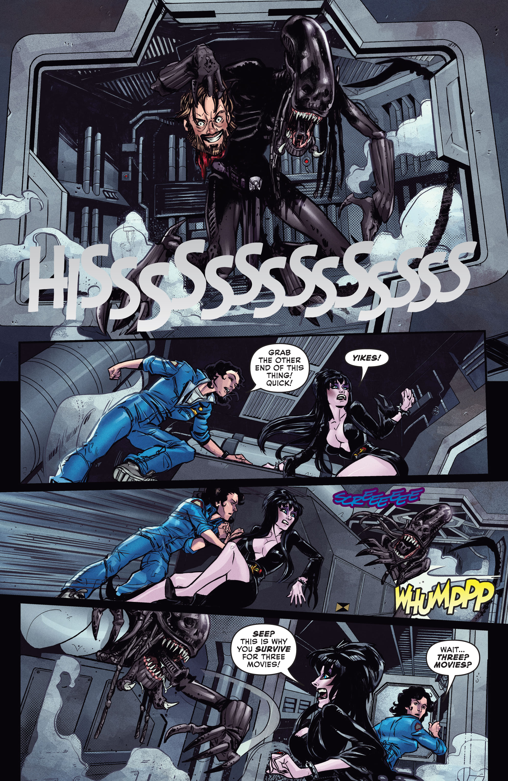 Read online Elvira in Horrorland comic -  Issue #3 - 15