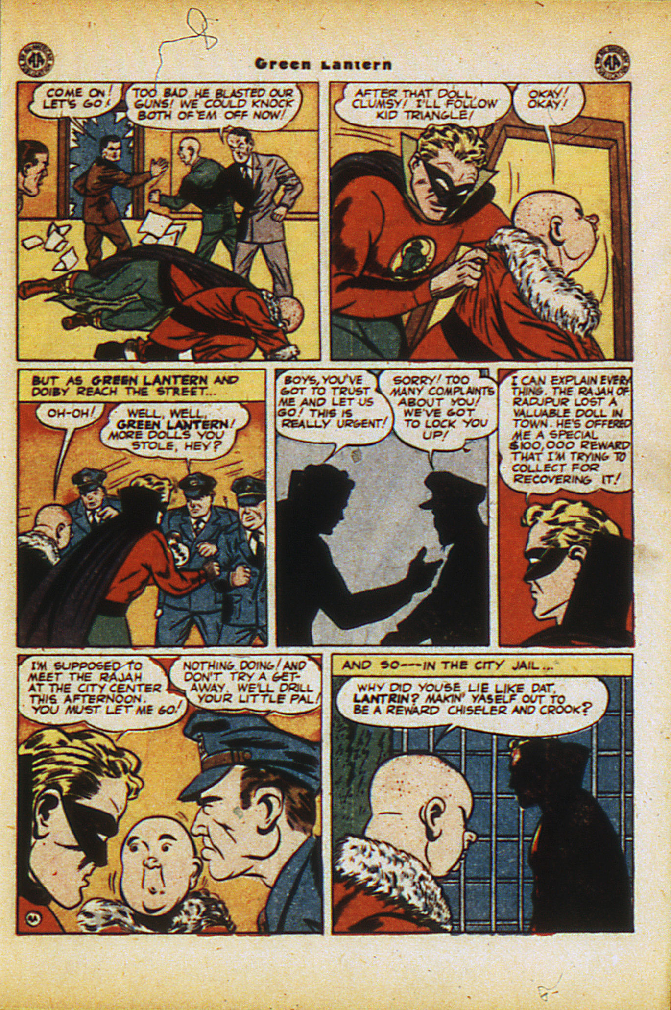 Read online Green Lantern (1941) comic -  Issue #17 - 12