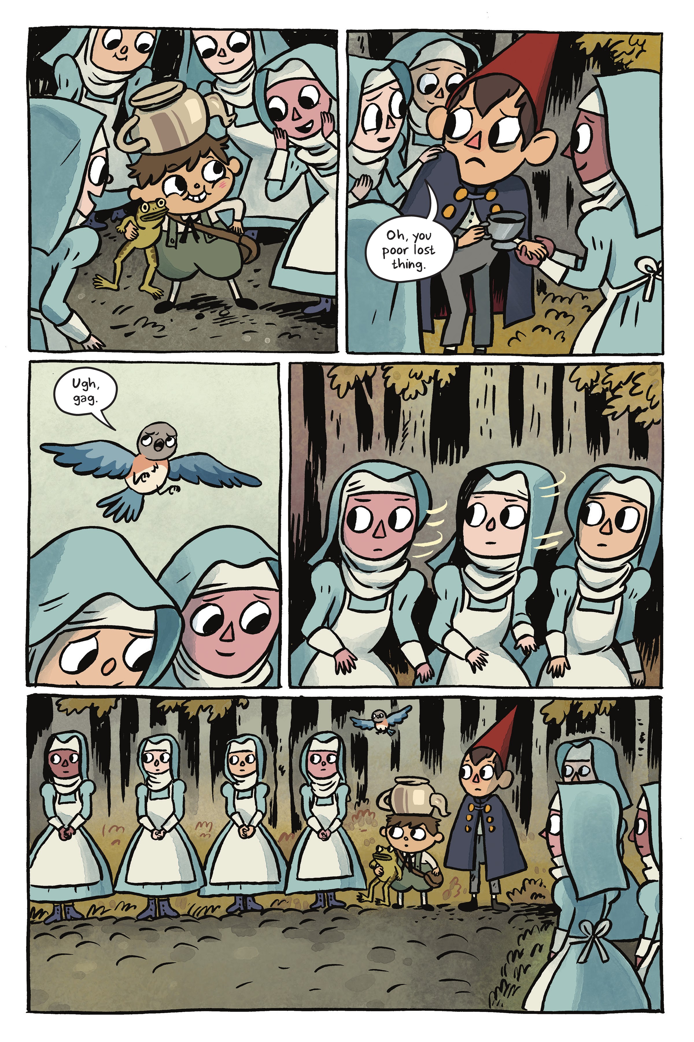 Read online Over the Garden Wall: Benevolent Sisters of Charity comic -  Issue # TPB - 37