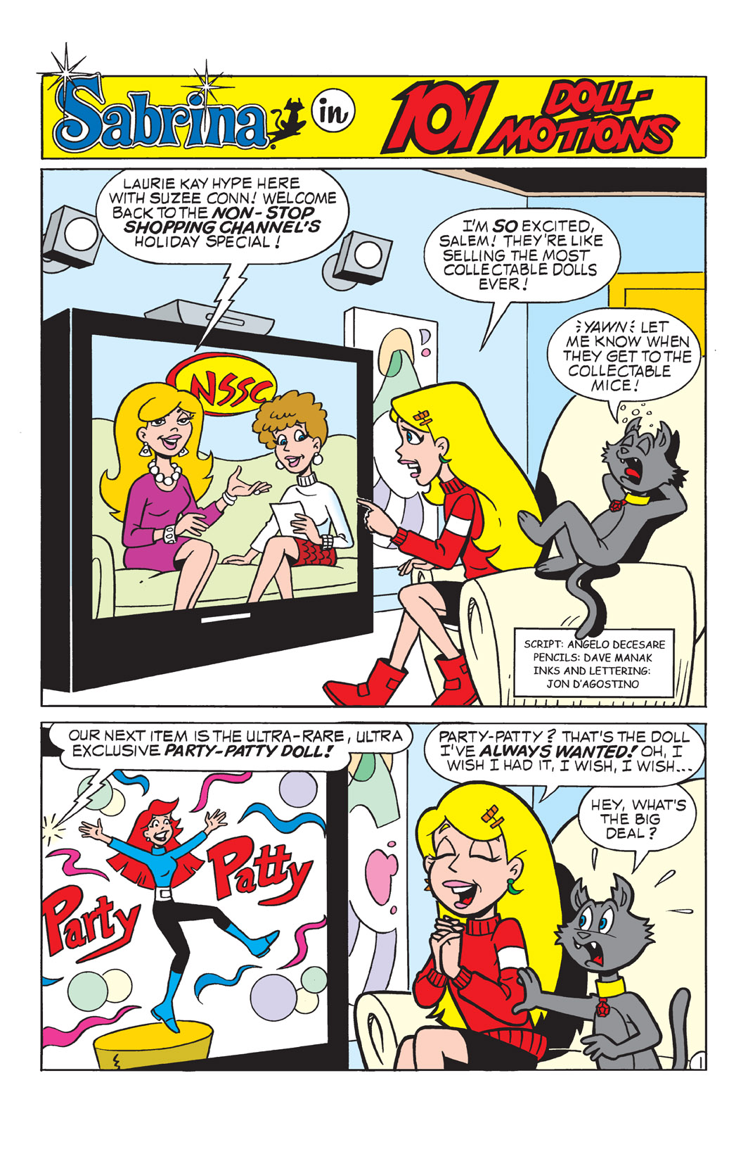 Read online Sabrina the Teenage Witch (2000) comic -  Issue #14 - 14