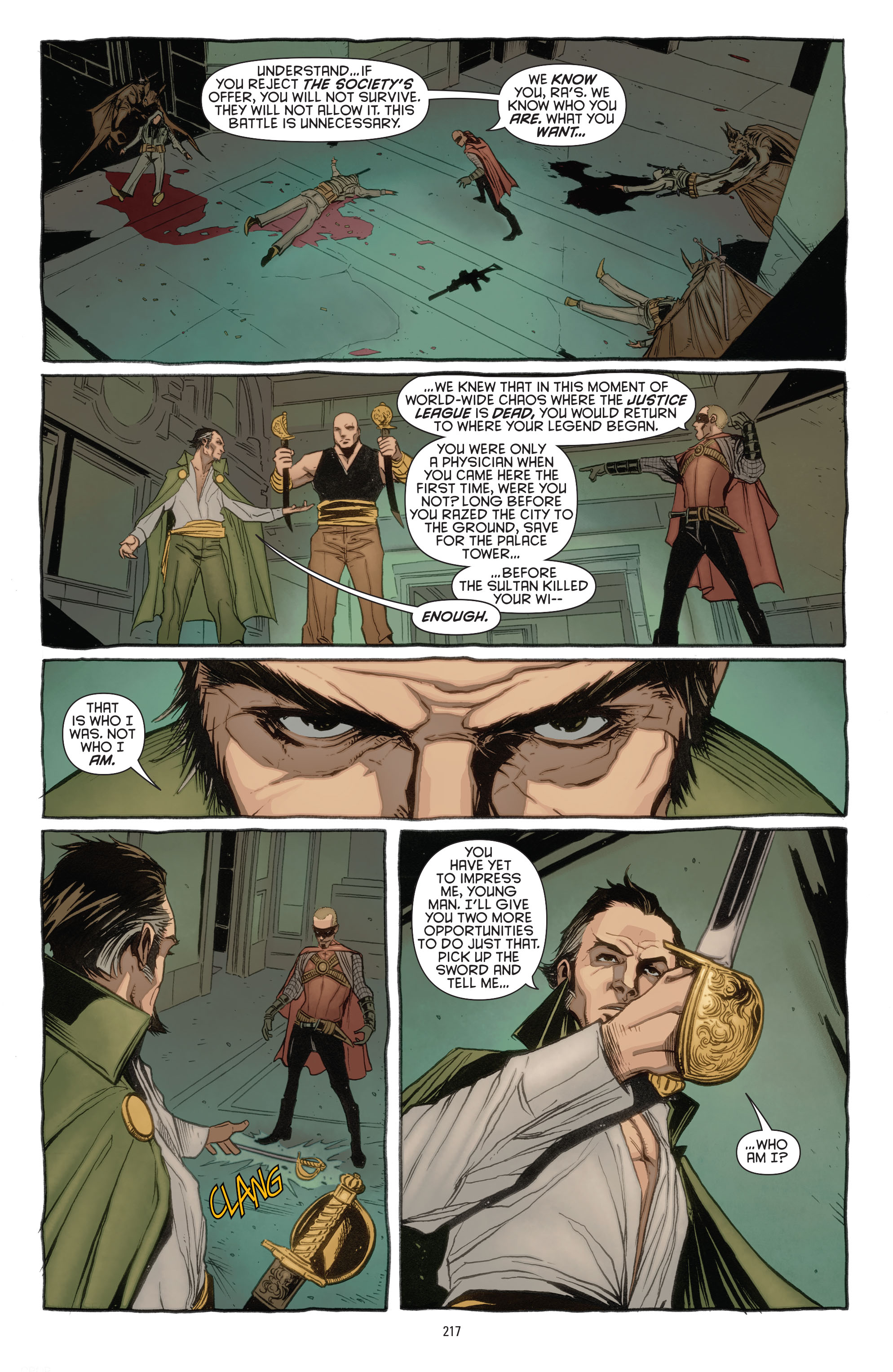 Read online Batman Arkham: Ra's Al Ghul comic -  Issue # TPB (Part 3) - 17
