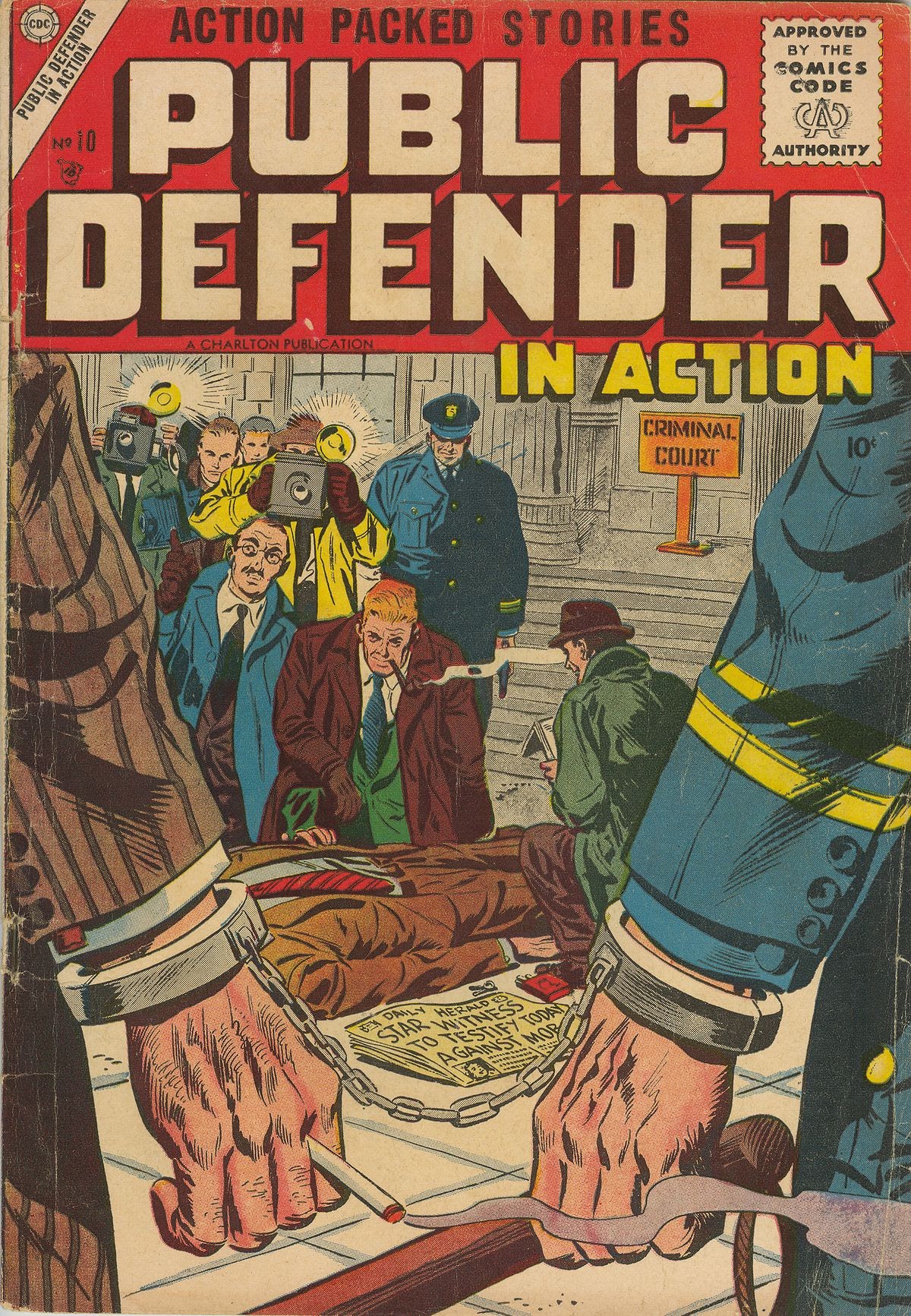 Read online Public Defender in Action comic -  Issue #10 - 1